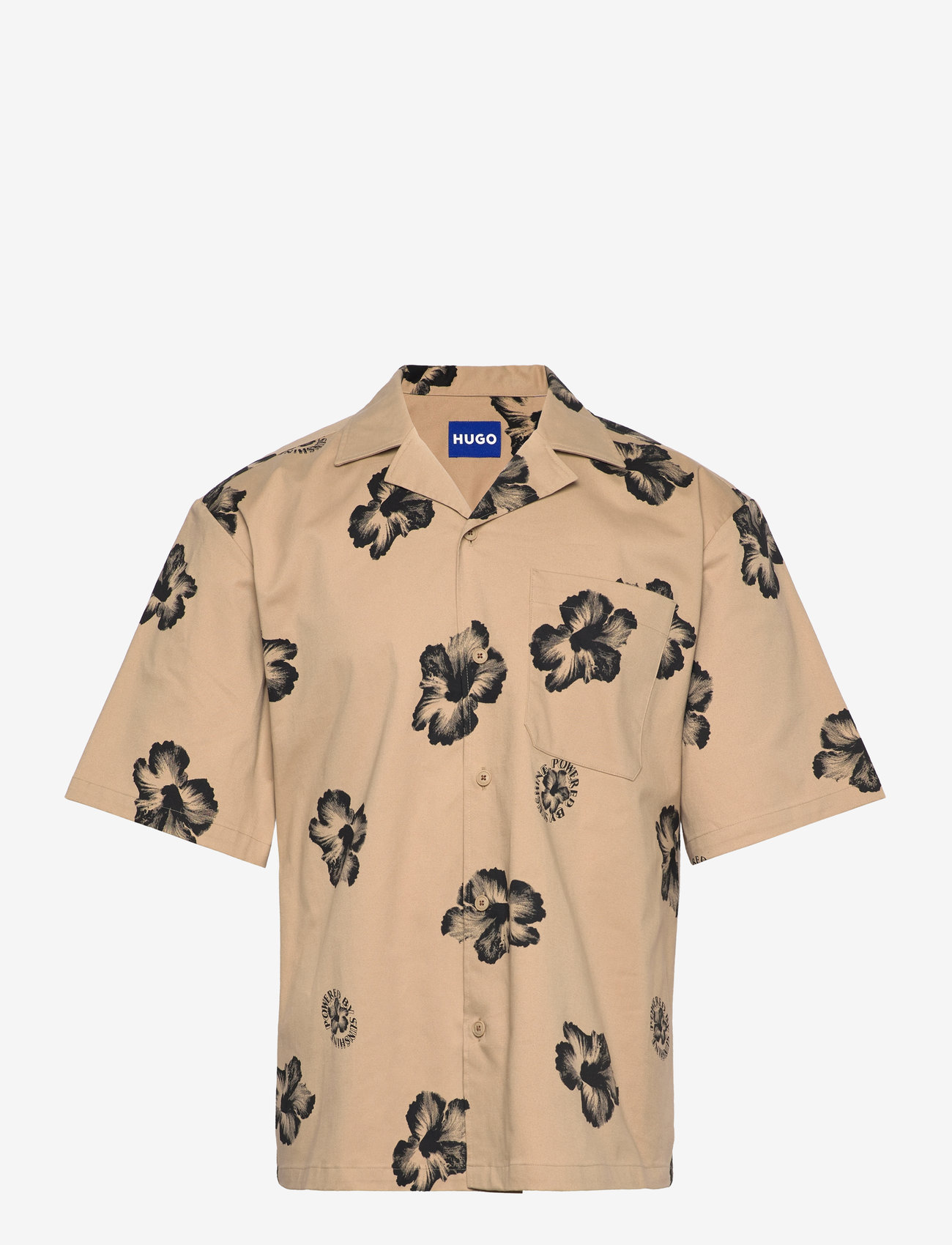 HUGO BLUE - Eligino - kurzarmhemden - light beige - 0