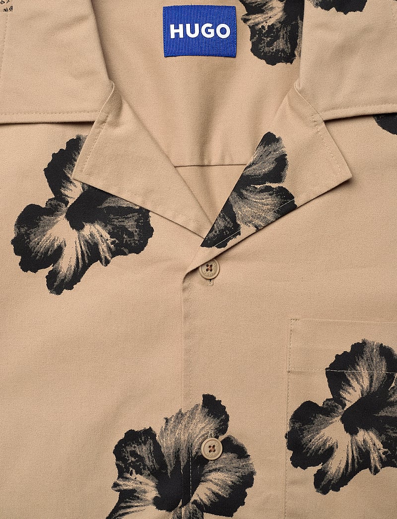 HUGO BLUE - Eligino - short-sleeved shirts - light beige - 2