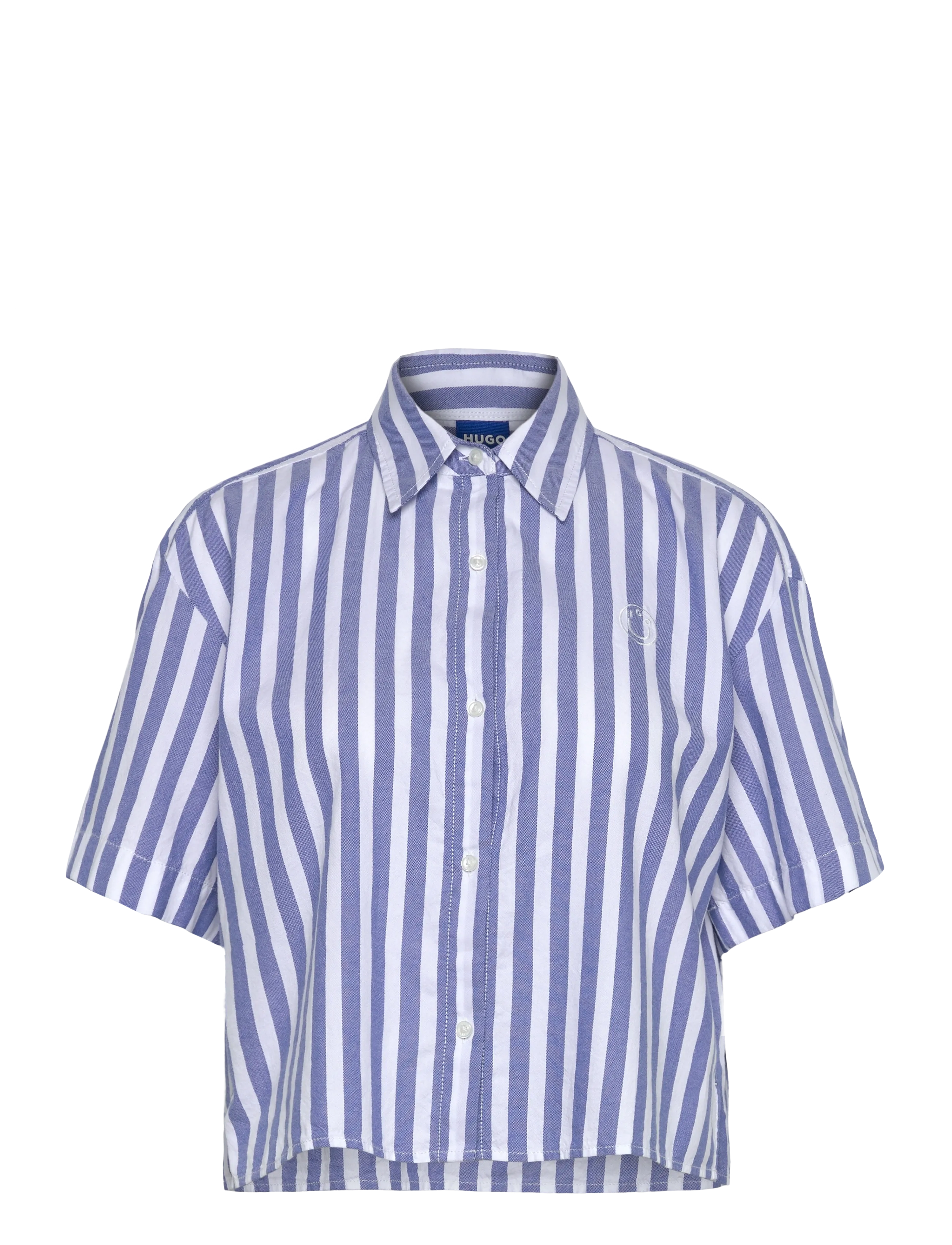 HUGO BLUE Eleisa_B - Bluser & Skjorter - OPEN BLUE / blue