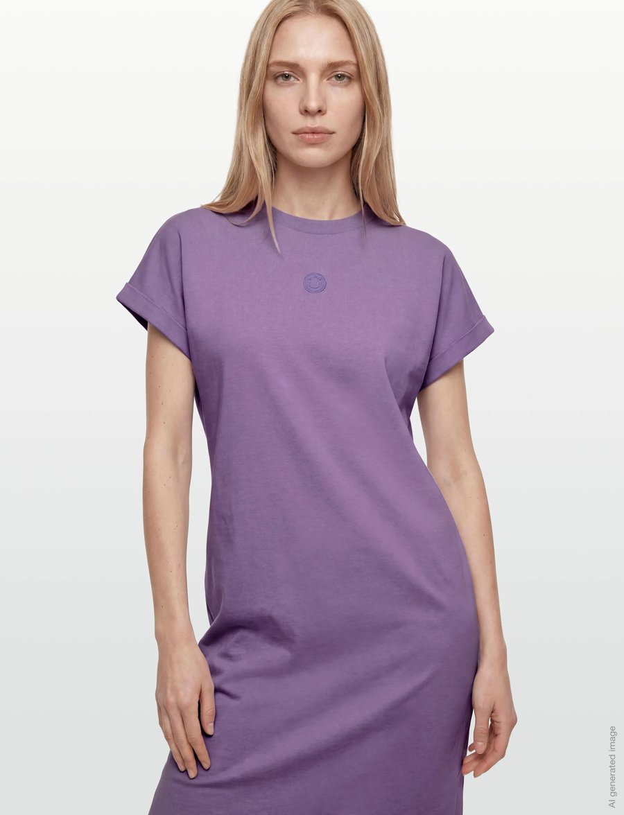 HUGO BLUE - Nalle_B - t-shirt-kleider - bright purple - 3