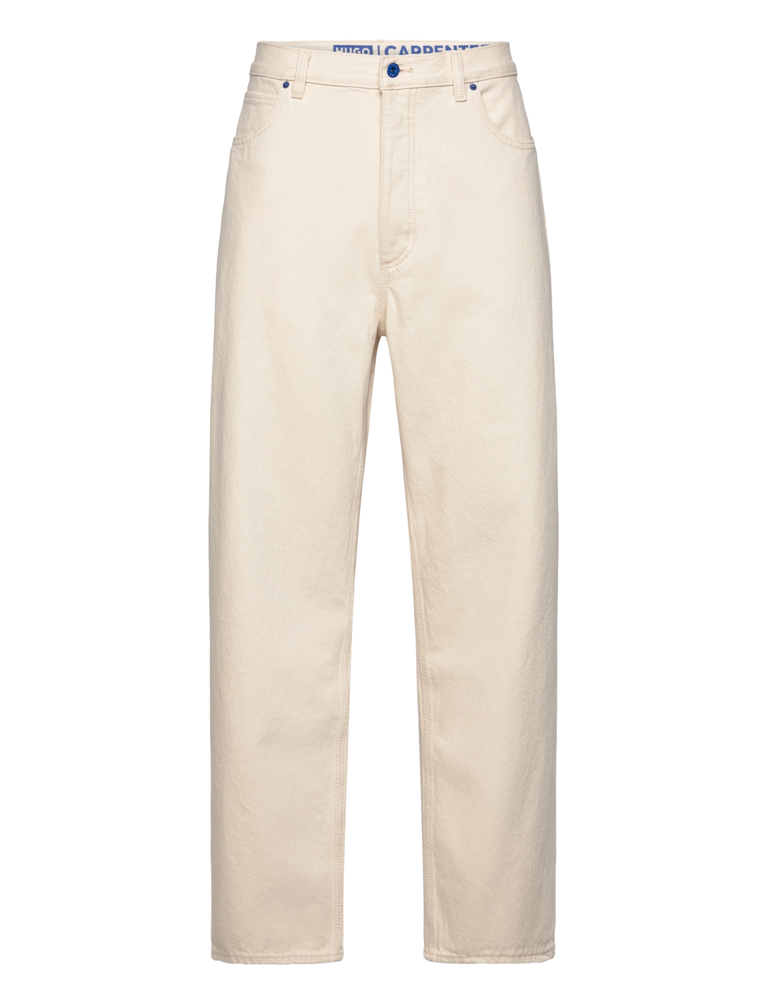 HUGO BLUE carpenter/4 - Tøj - LIGHT BEIGE / cream