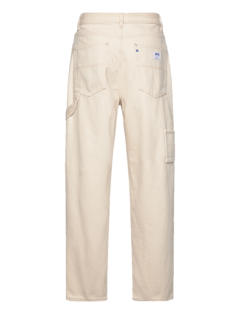 HUGO BLUE - carpenter/4 - loose jeans - light beige - 1