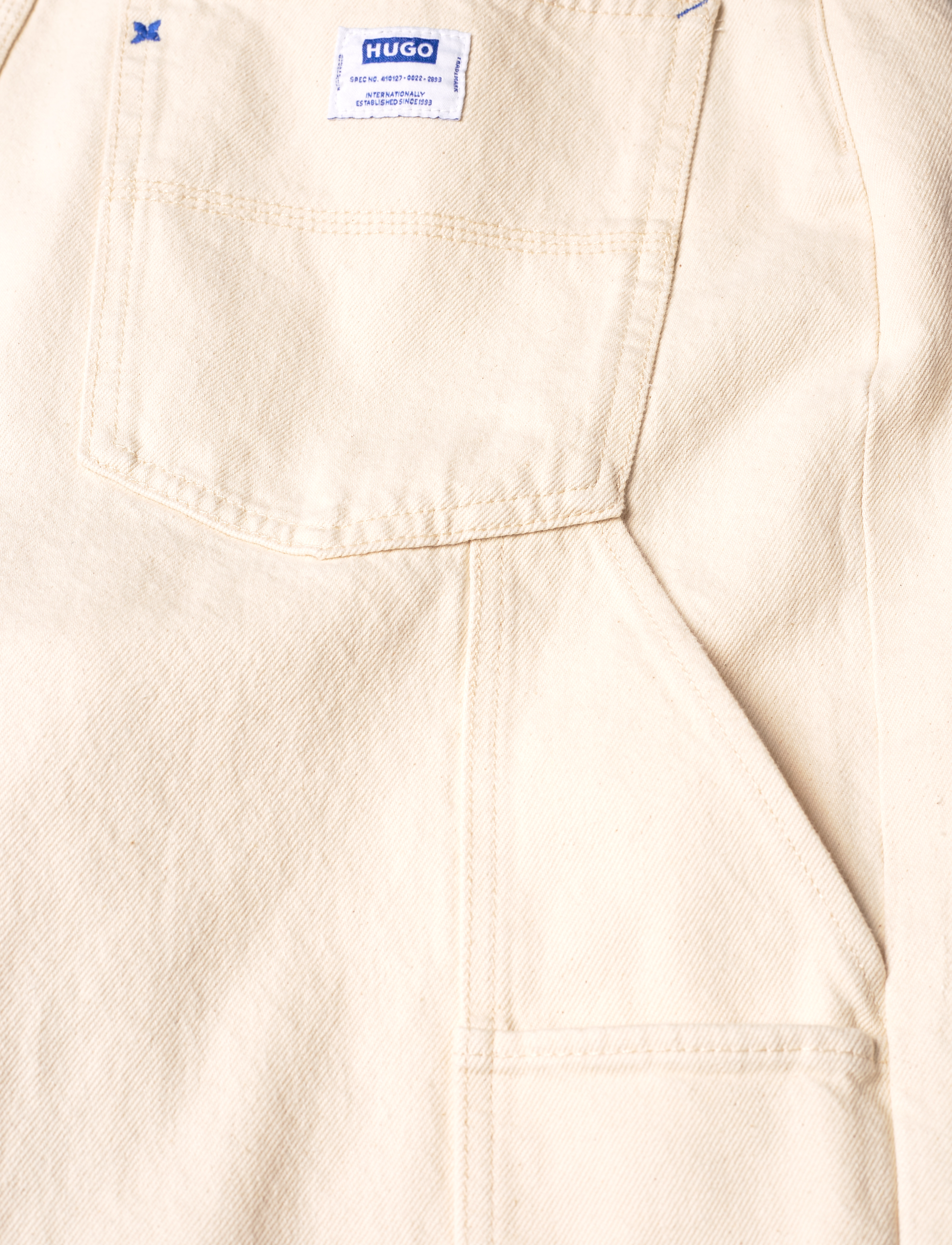 HUGO BLUE - carpenter/4 - bukser & jeans - light beige - 4