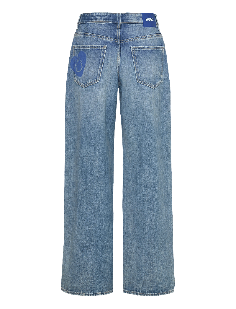 HUGO BLUE - Gamala_B - brede jeans - medium blue - 1