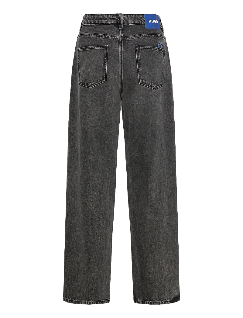 HUGO BLUE - Leni_B - hosen mit weitem bein - black - 1