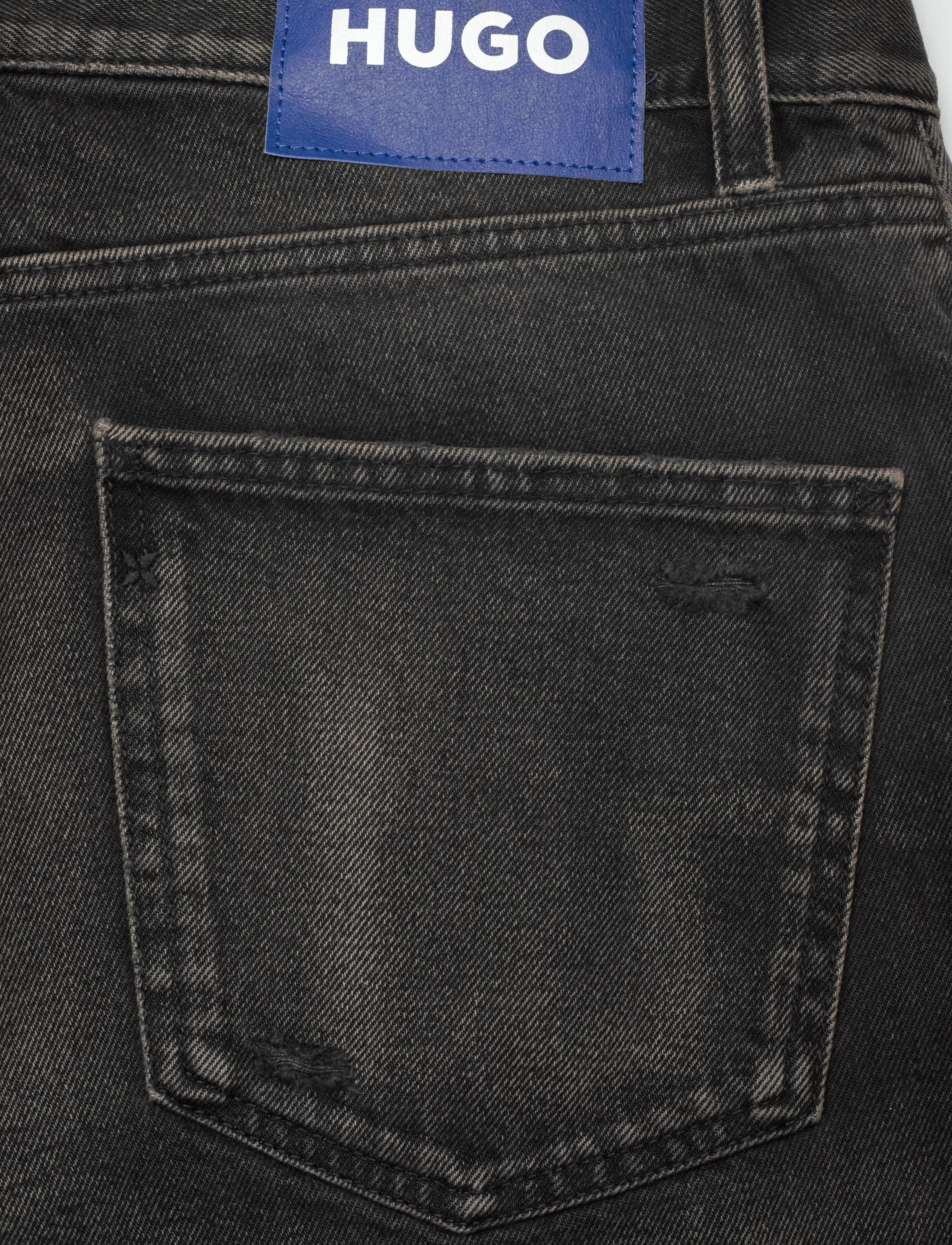 HUGO BLUE - Jonah - tavalised teksad - dark grey - 4