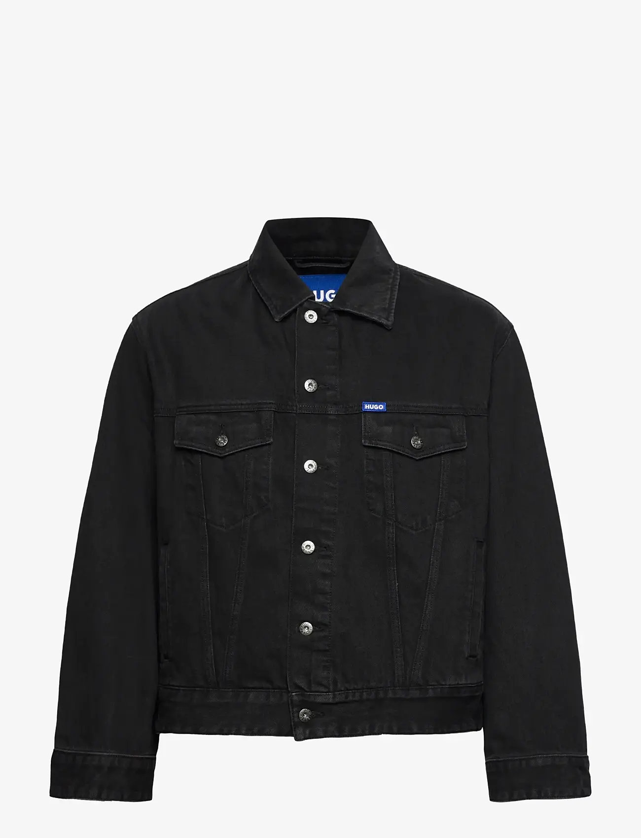 HUGO BLUE - Kirkby - denim jackets - black - 0
