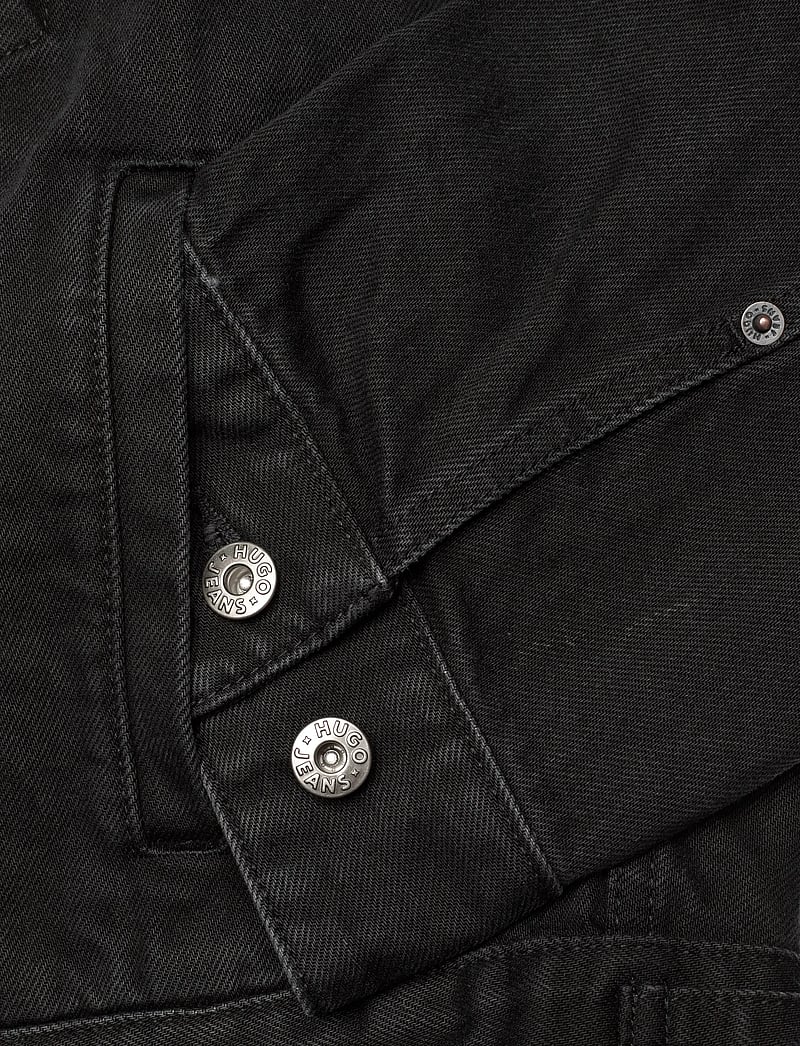 HUGO BLUE - Kirkby - ungefütterte denimjacken - black - 3