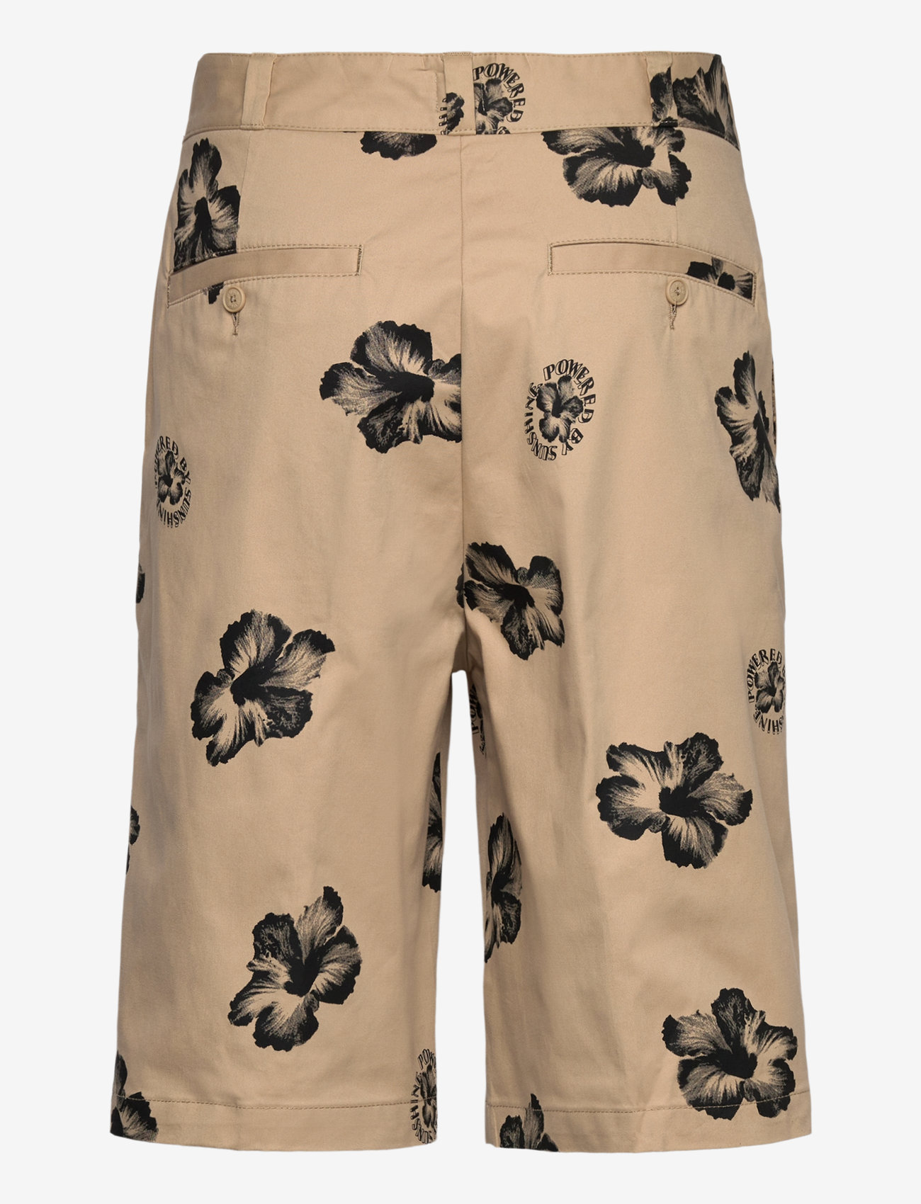 HUGO BLUE - Damo242 - lühikesed vabaajapüksid - light beige - 1