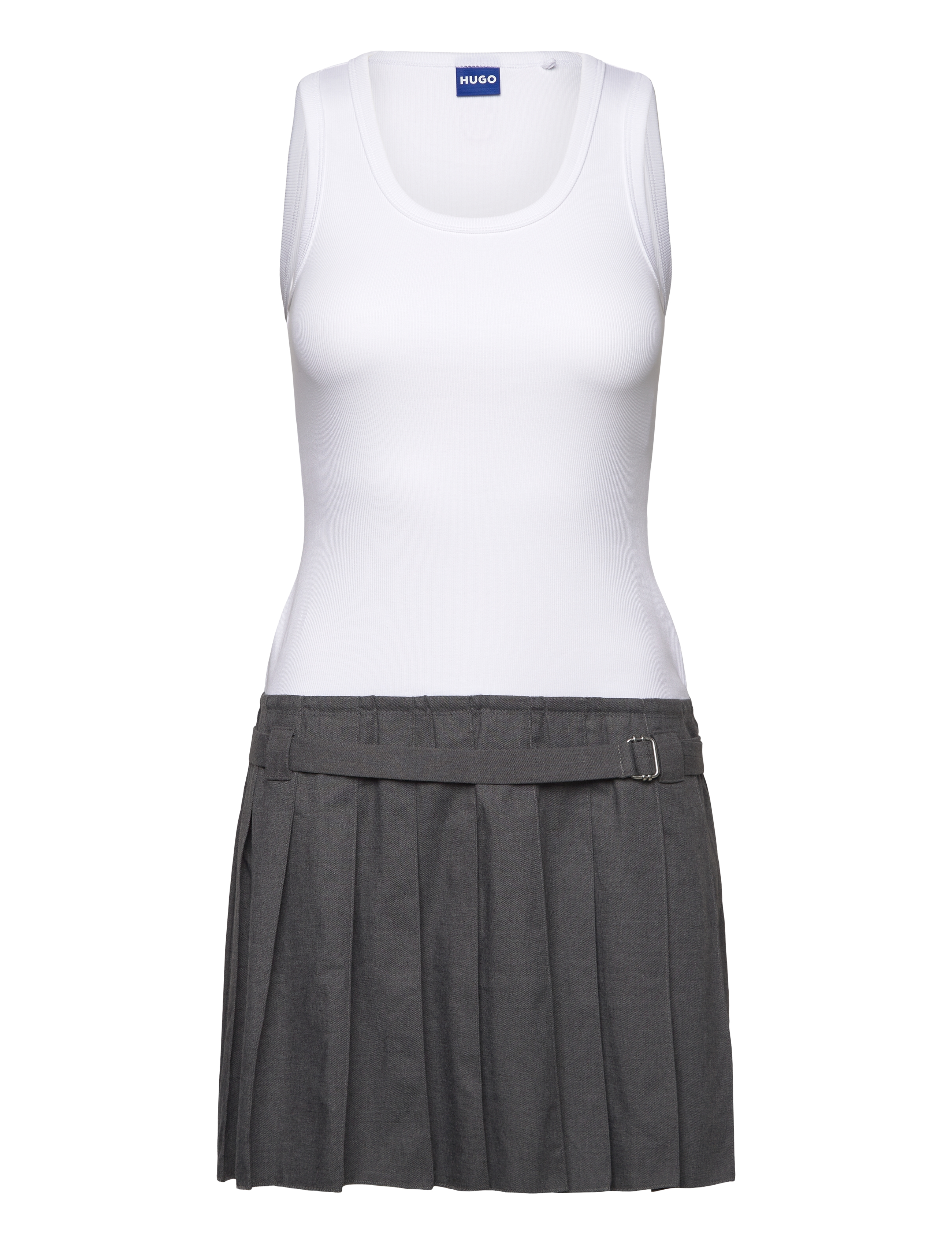 HUGO BLUE Norila_B, L, Dresses, Mehrfarbig/gemustert - Short Dress, Frauen