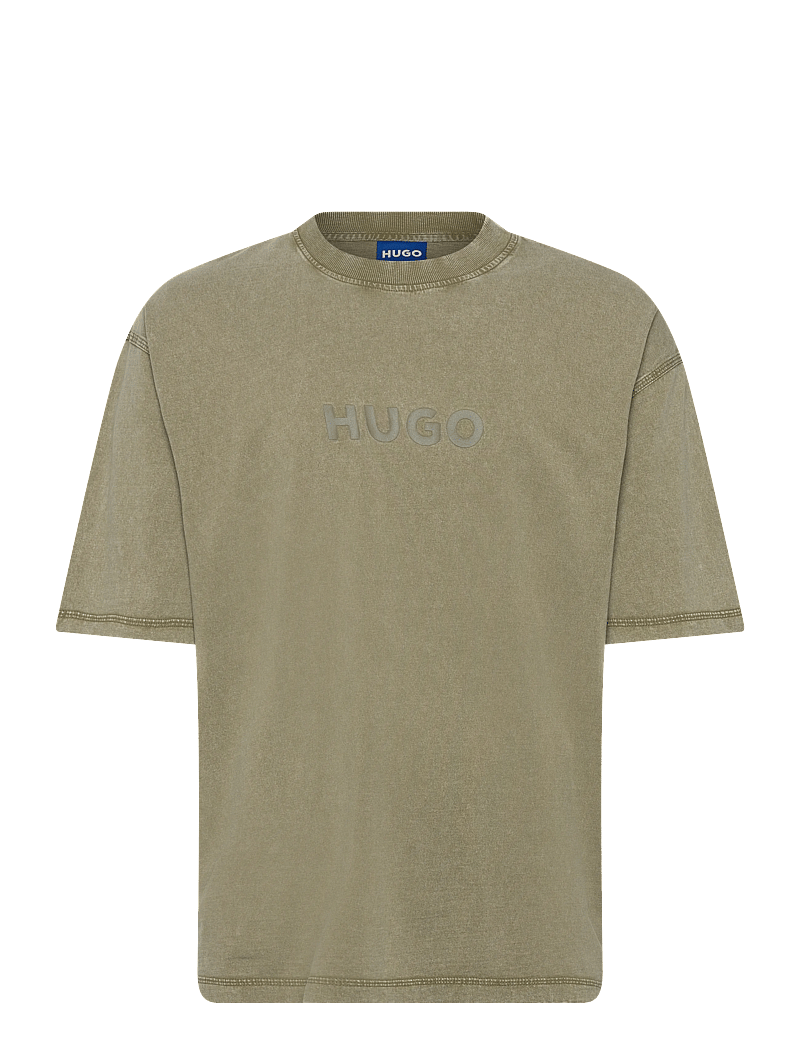 HUGO BLUE - Nebute - kortærmede t-shirts - open green - 0