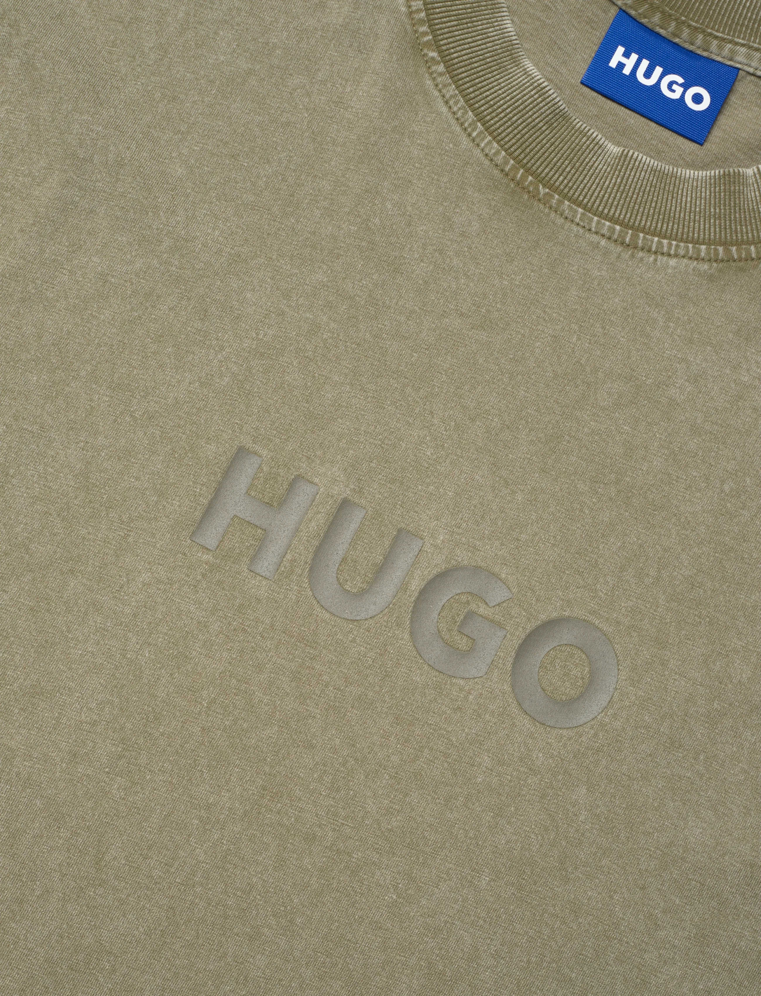 HUGO BLUE - Nebute - kortærmede t-shirts - open green - 2