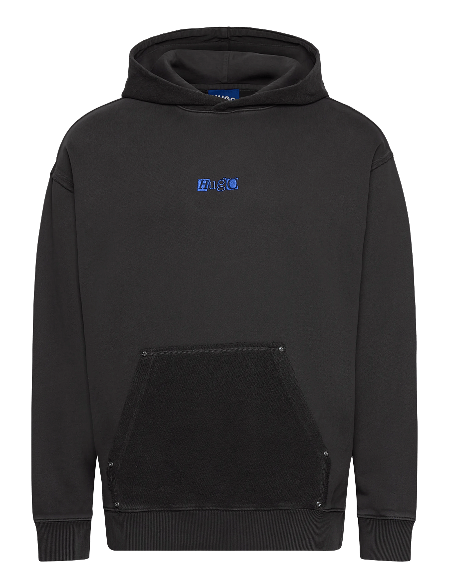 HUGO BLUE - Nasdi - kapuzenpullover - black - 1
