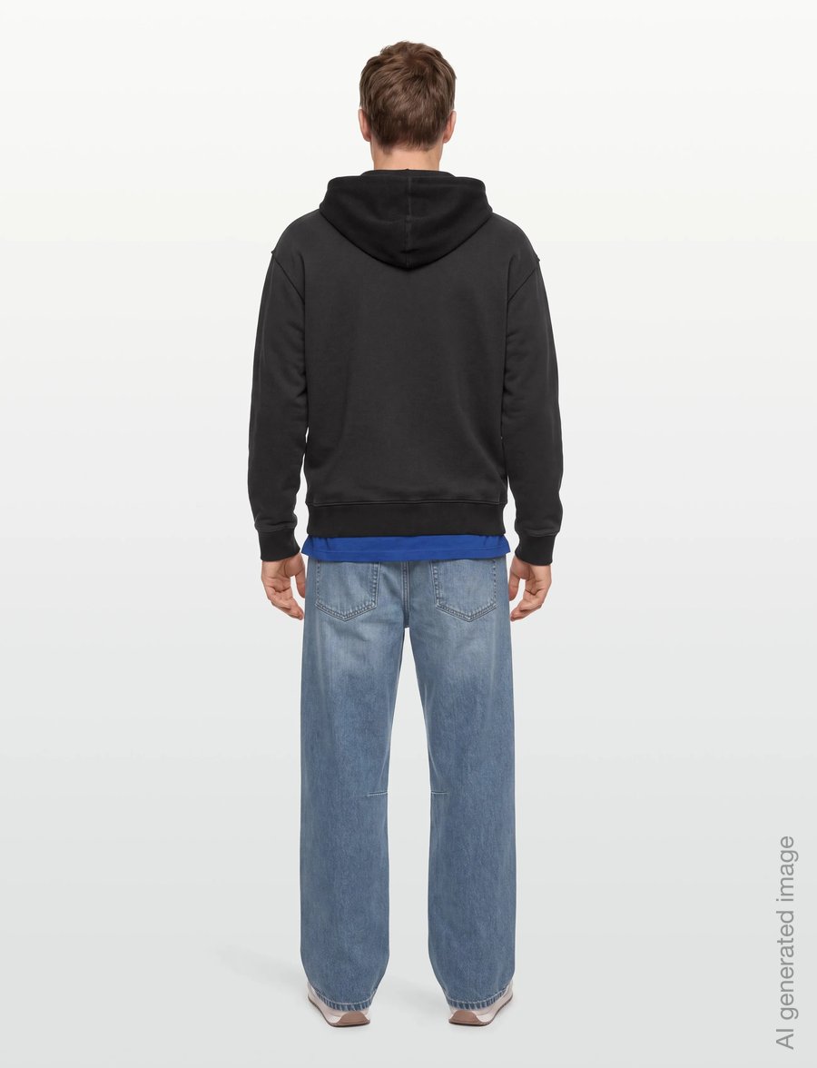 HUGO BLUE - Nasdi - kapuzenpullover - black - 4