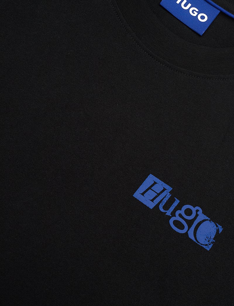 HUGO BLUE - Nilte - short-sleeved t-shirts - black - 2