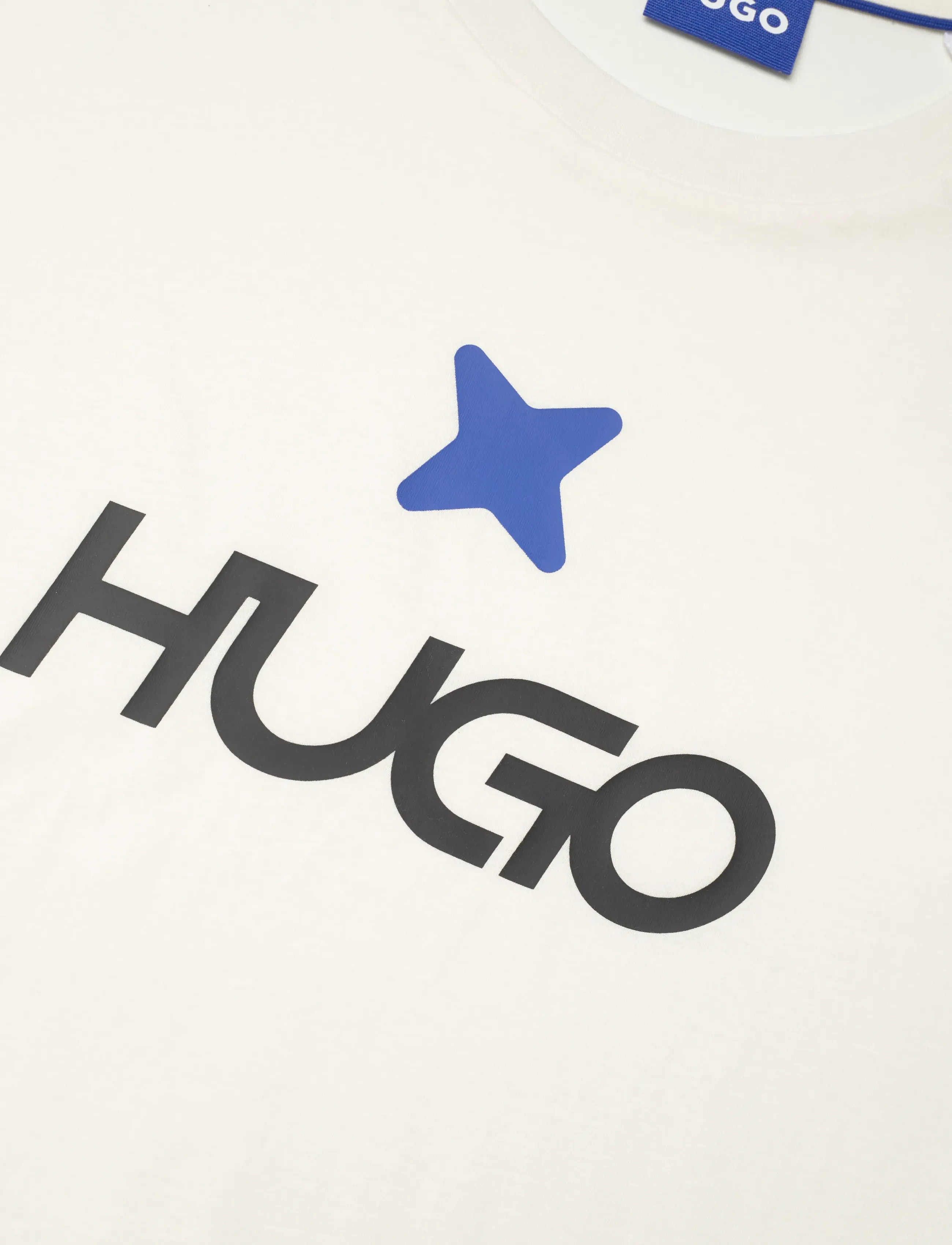 HUGO BLUE - Newromi - kortärmade t-shirts - open white - 2
