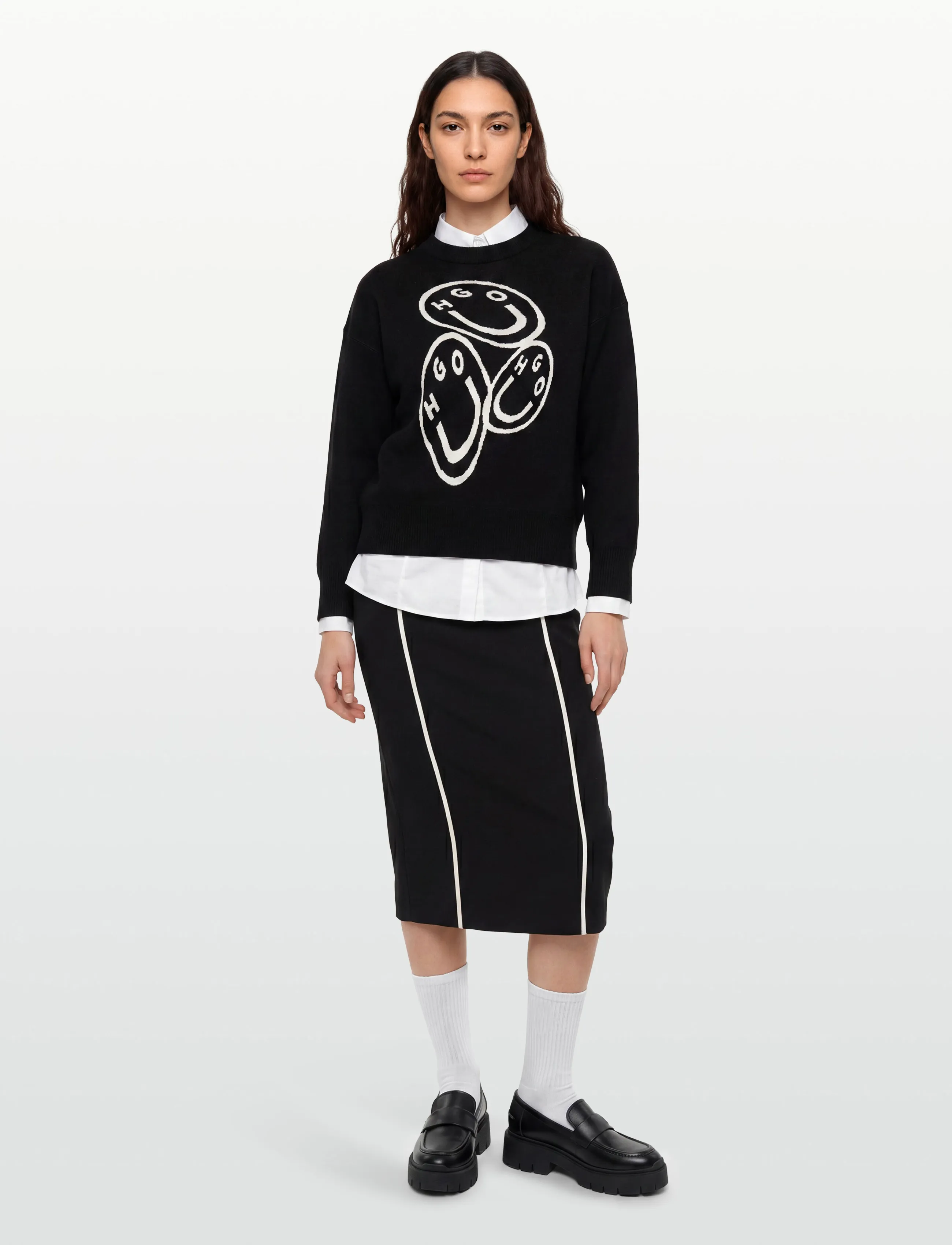 HUGO BLUE - Seginy_B - pullover - open miscellaneous - 0