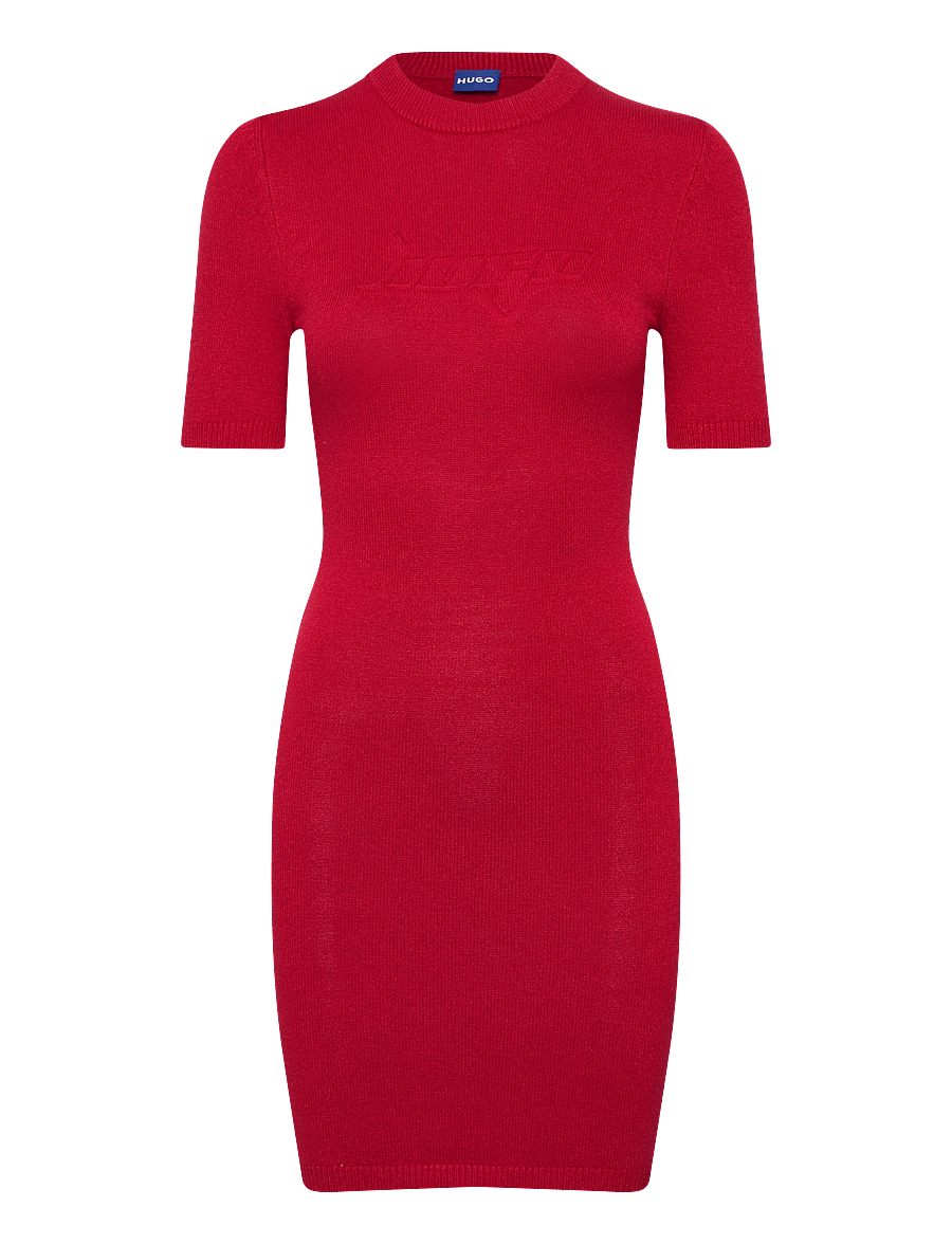 HUGO BLUE - Sbloggy_B - kurze kleider - dark red - 0