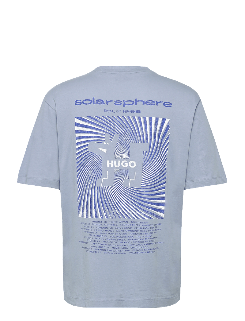 HUGO BLUE - Nedix - short-sleeved t-shirts - light/pastel blue - 1