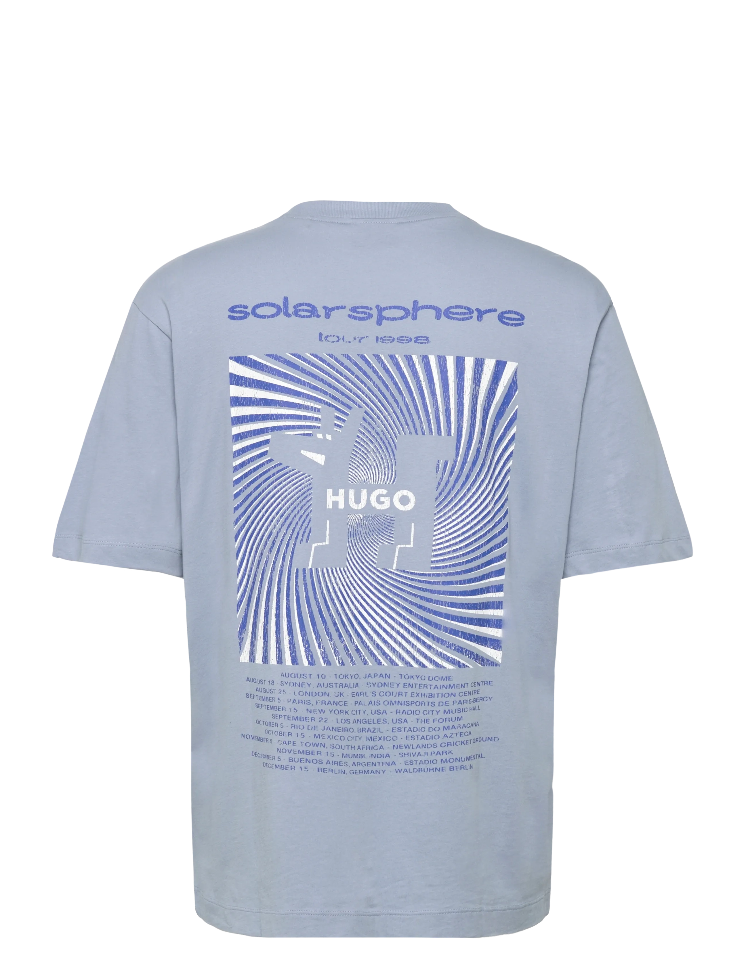 HUGO BLUE - Nedix - short-sleeved t-shirts - light/pastel blue - 1