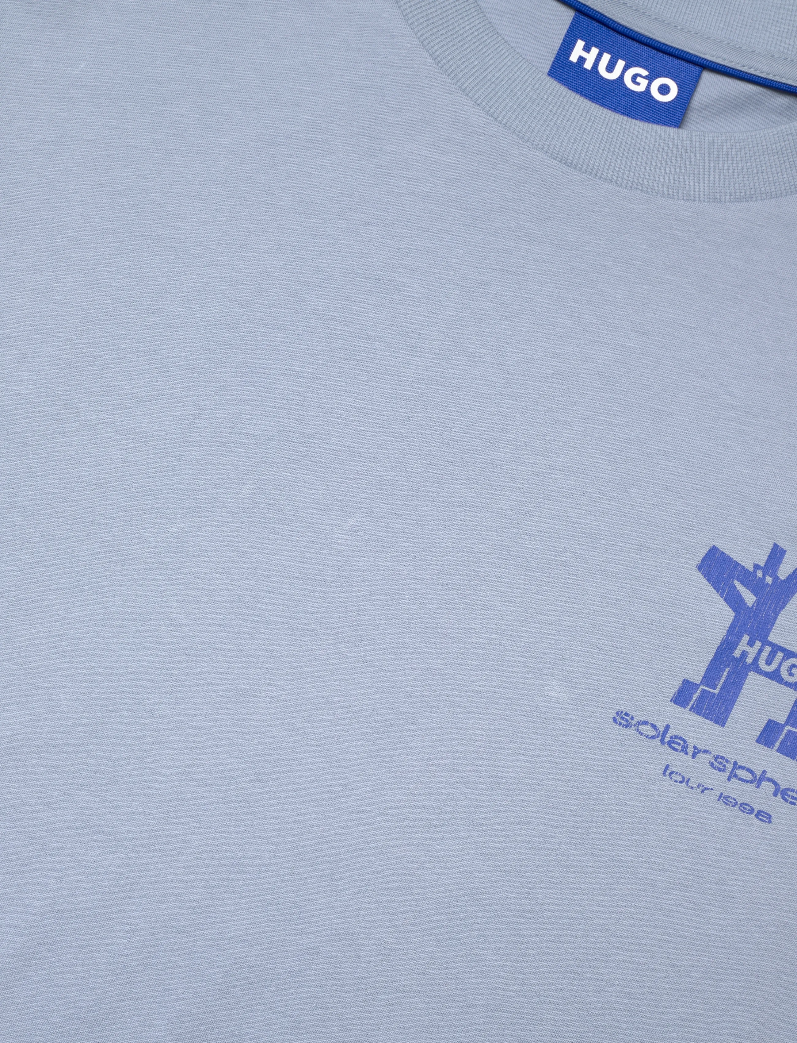 HUGO BLUE - Nedix - short-sleeved t-shirts - light/pastel blue - 2