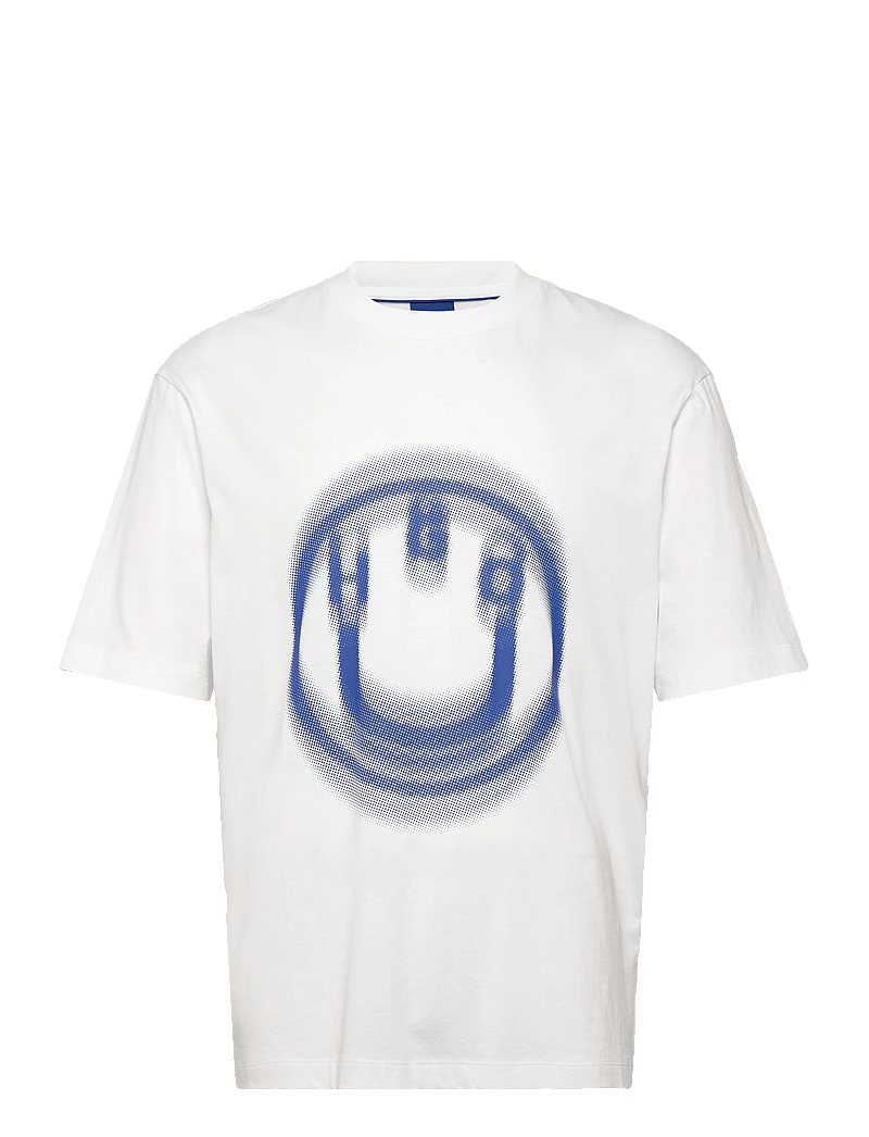 HUGO BLUE - Nalax - kortärmade t-shirts - white - 0