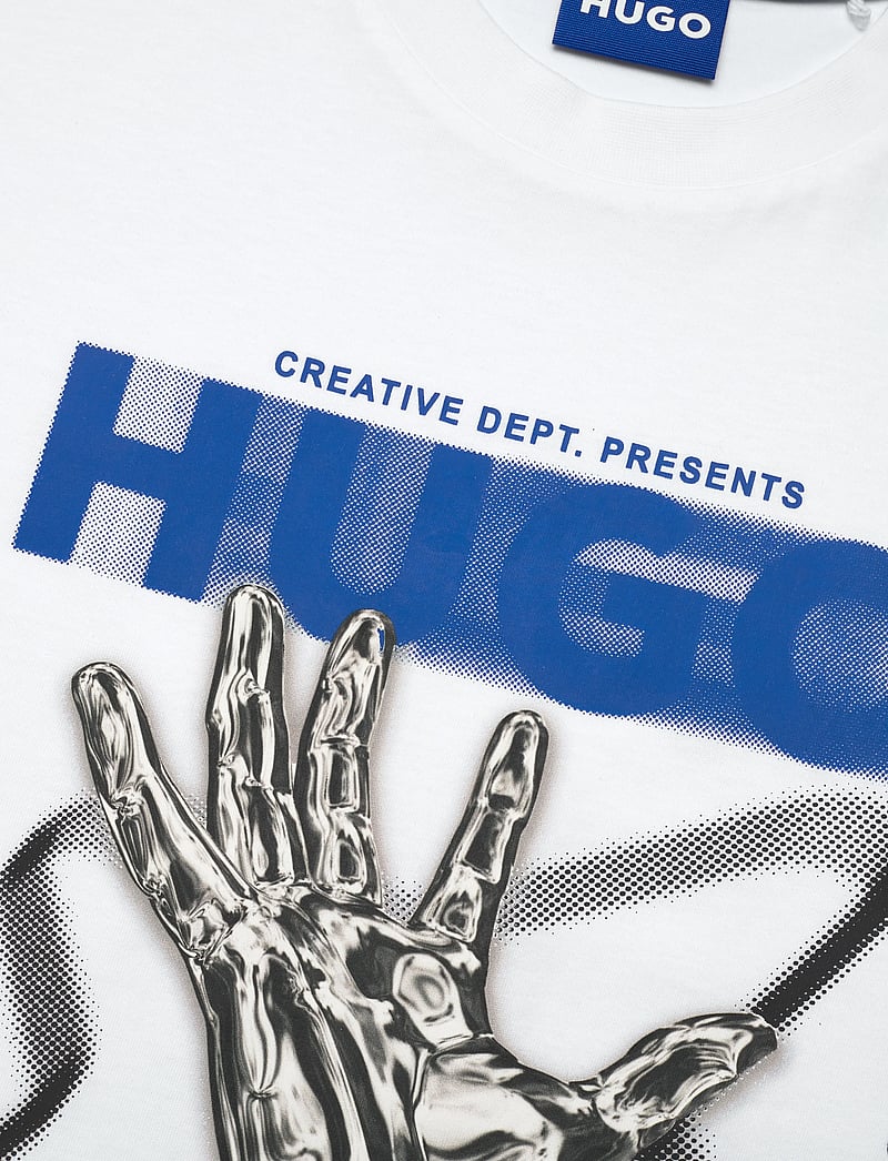 HUGO BLUE - Nopix - kortärmade t-shirts - white - 2