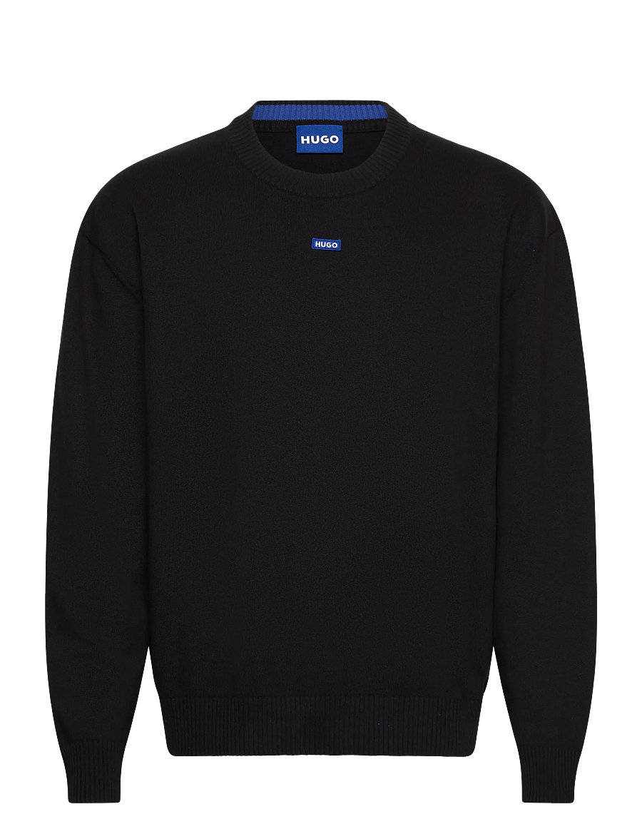 HUGO BLUE - San Casey-CP - rundhals - black - 0
