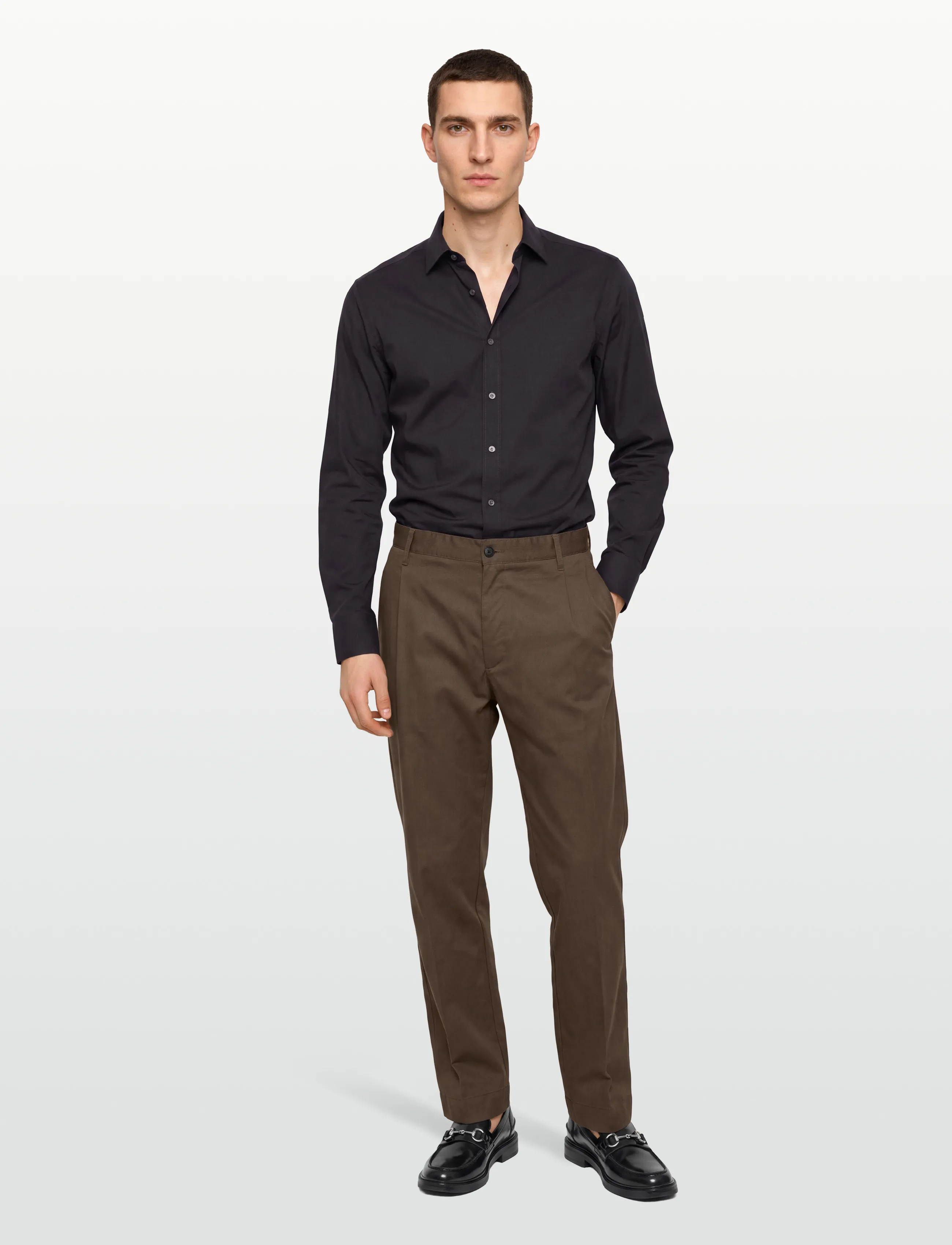 HUGO BLUE Roy243 - Deals - DARK BROWN / brown