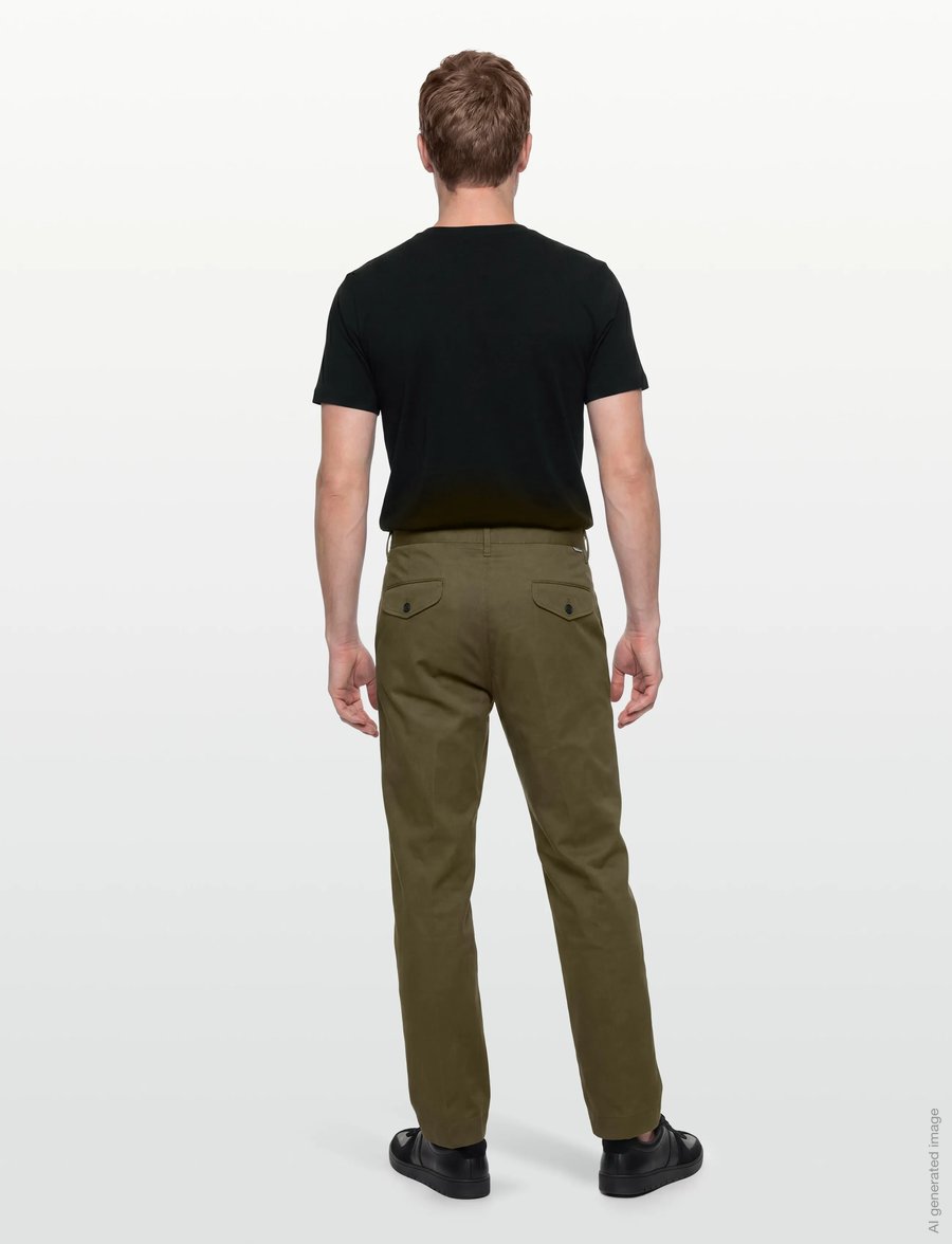 HUGO BLUE - Roy243 - chinos - open green - 4