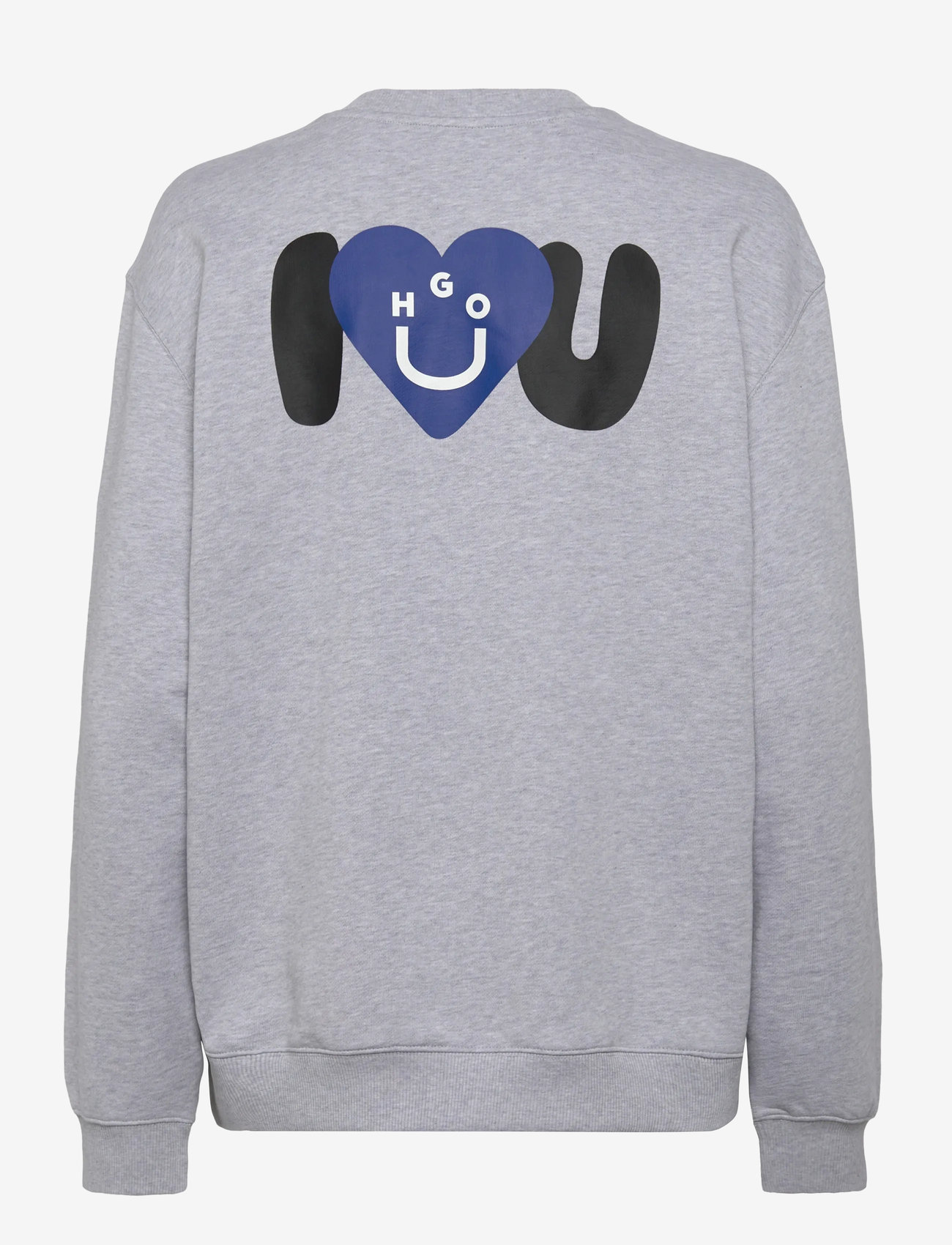 HUGO BLUE - Oversized Crew_B_3 - damen - open grey - 1