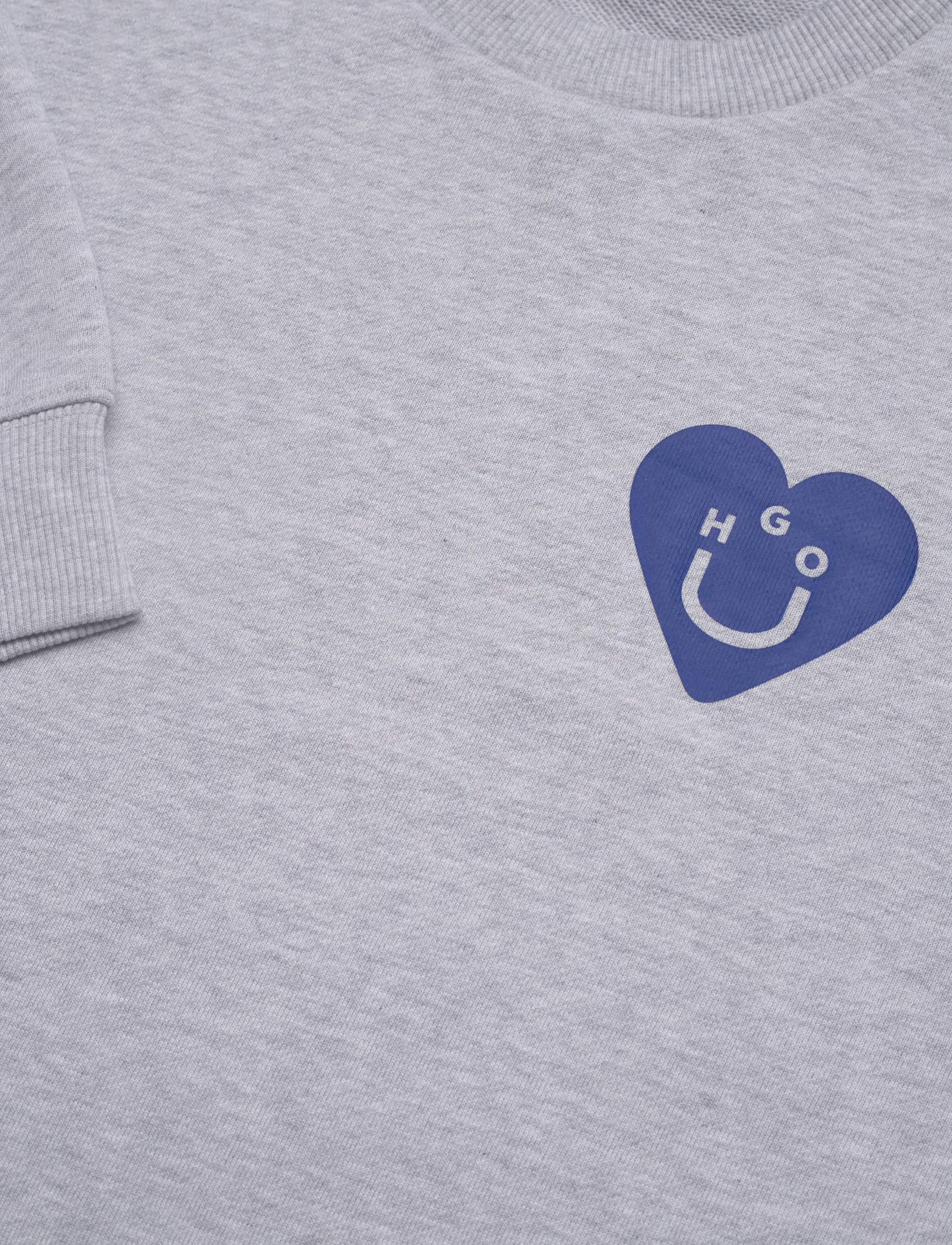 HUGO BLUE - Oversized Crew_B_3 - sweatshirts - open grey - 2