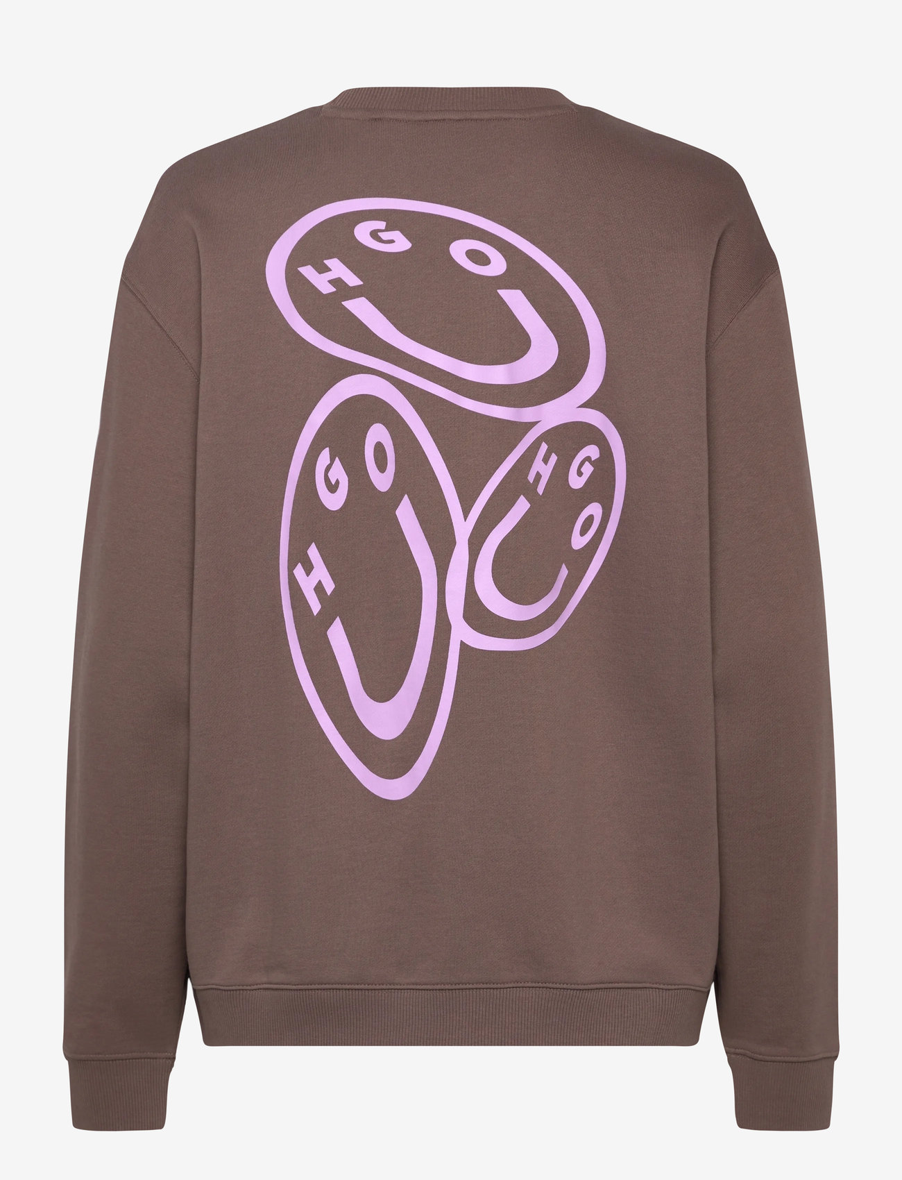 HUGO BLUE - Oversized Crew_B_3 - damen - rust/copper - 1