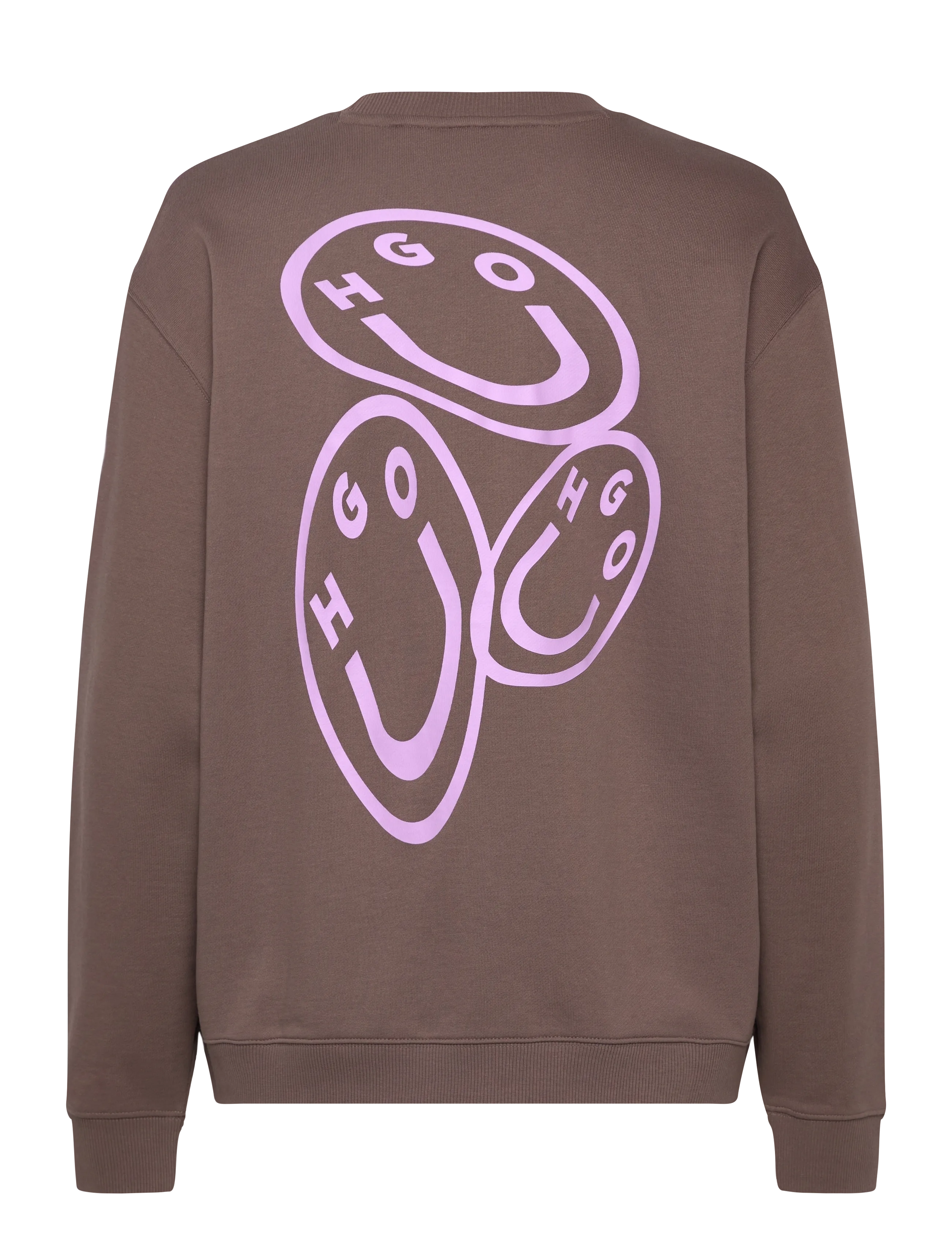 HUGO BLUE - Oversized Crew_B_3 - naisten - rust/copper - 1