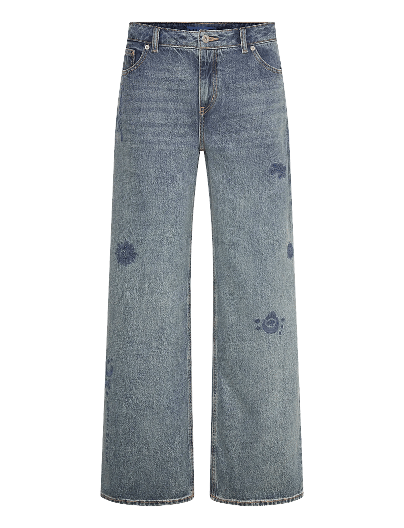 HUGO BLUE - Gamala_B - brede jeans - medium blue - 0