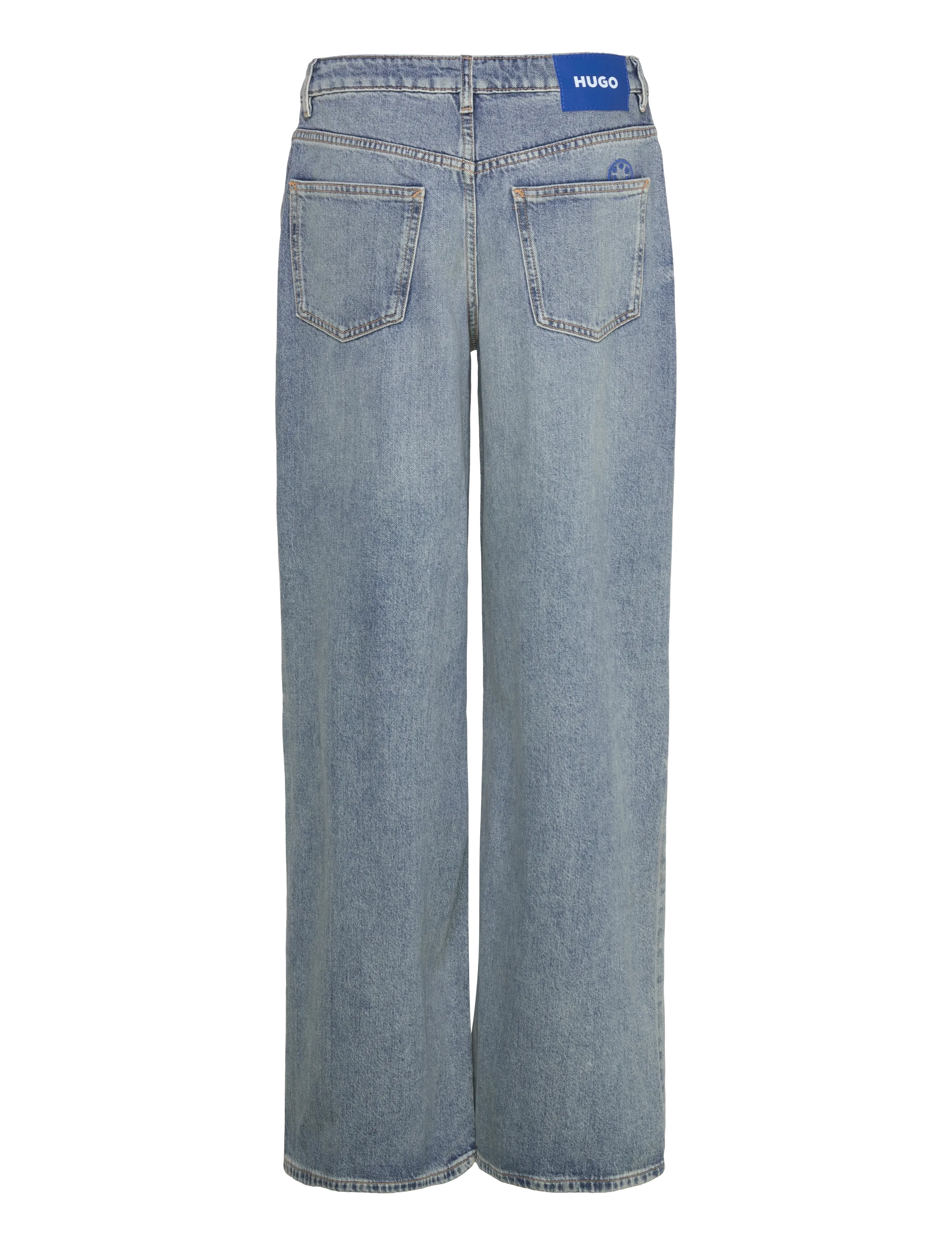 HUGO BLUE - Gobana_B - wide leg jeans - medium blue - 1