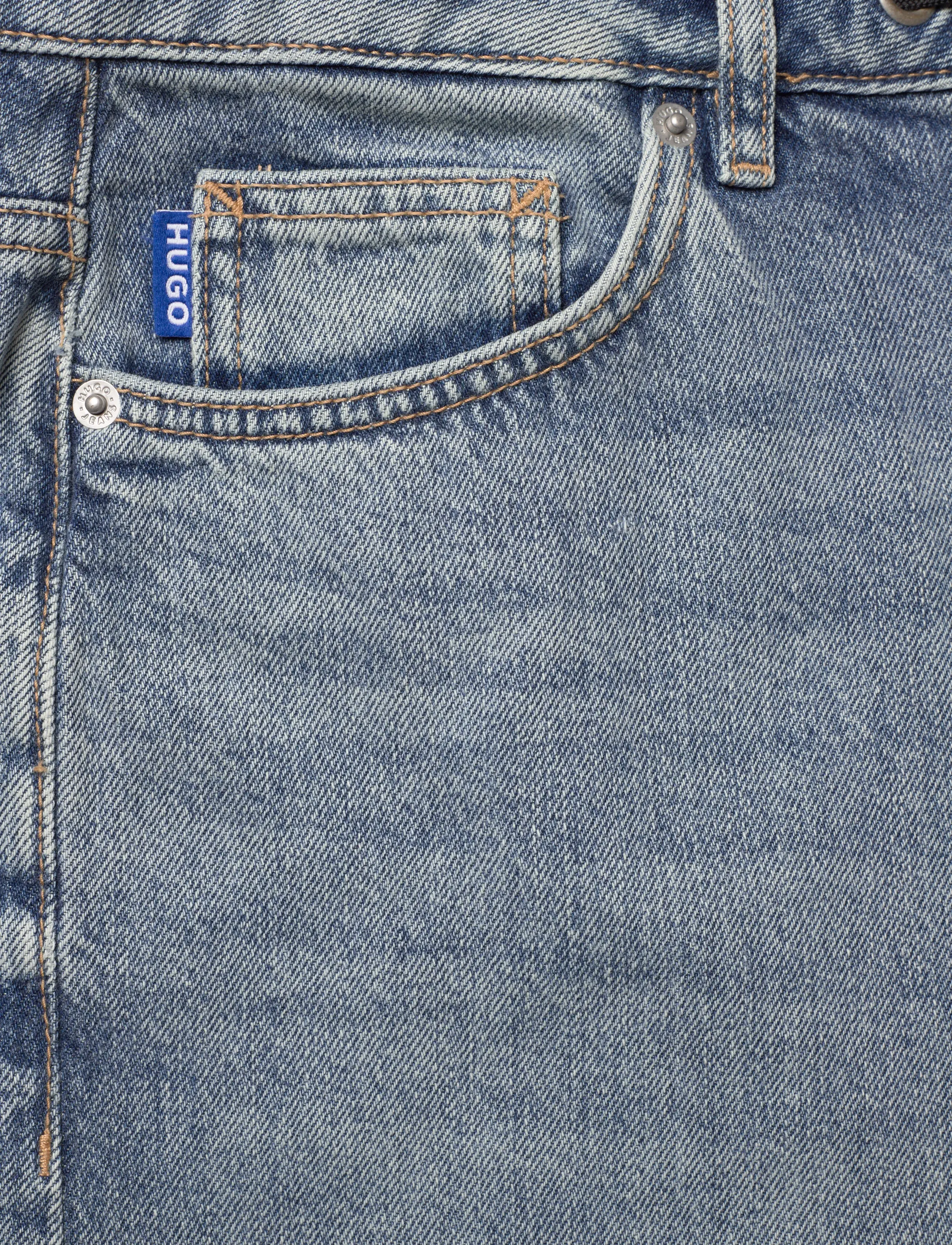 HUGO BLUE - Gobana_B - wide leg jeans - medium blue - 2