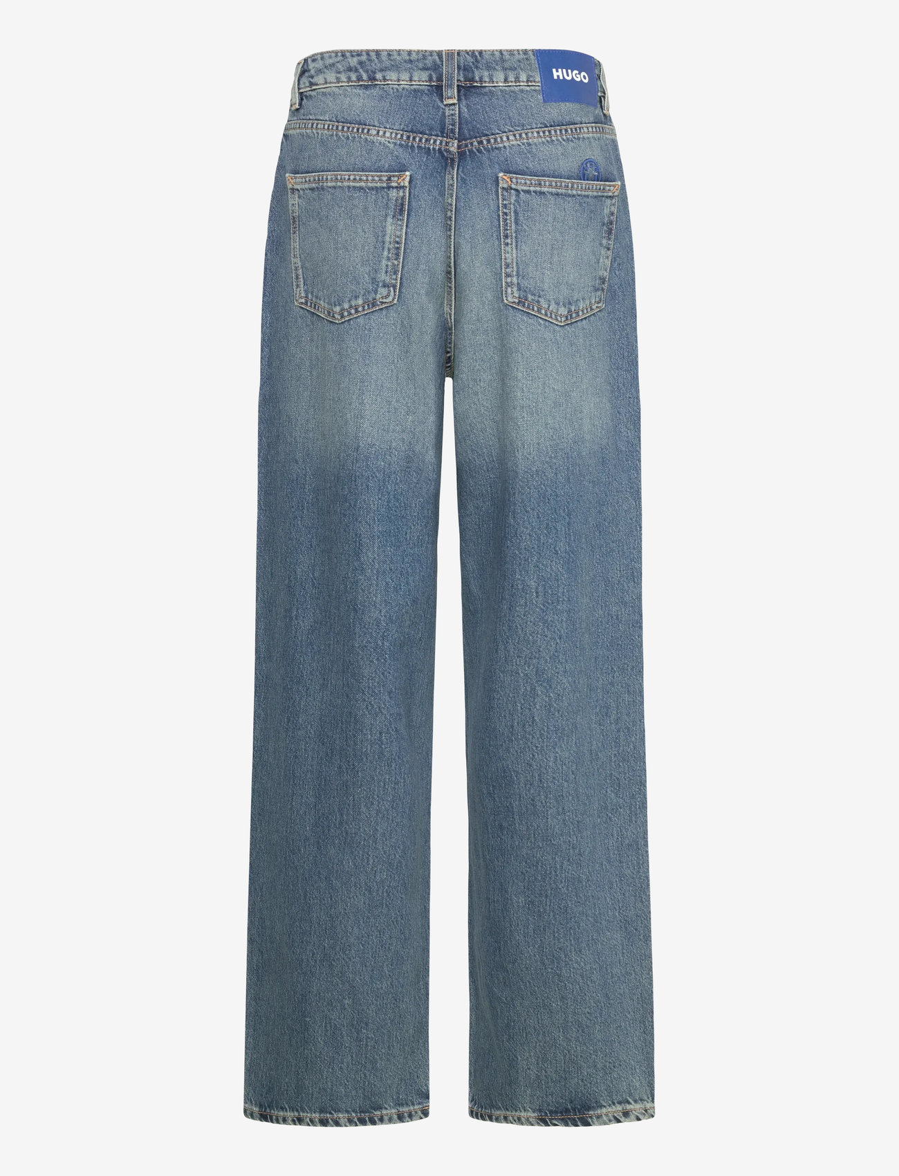 HUGO BLUE - Leni_B - wide leg jeans - medium blue - 1