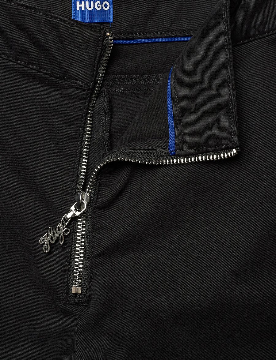 HUGO BLUE - Hizumi-2-D_B - flare bukser - black - 2