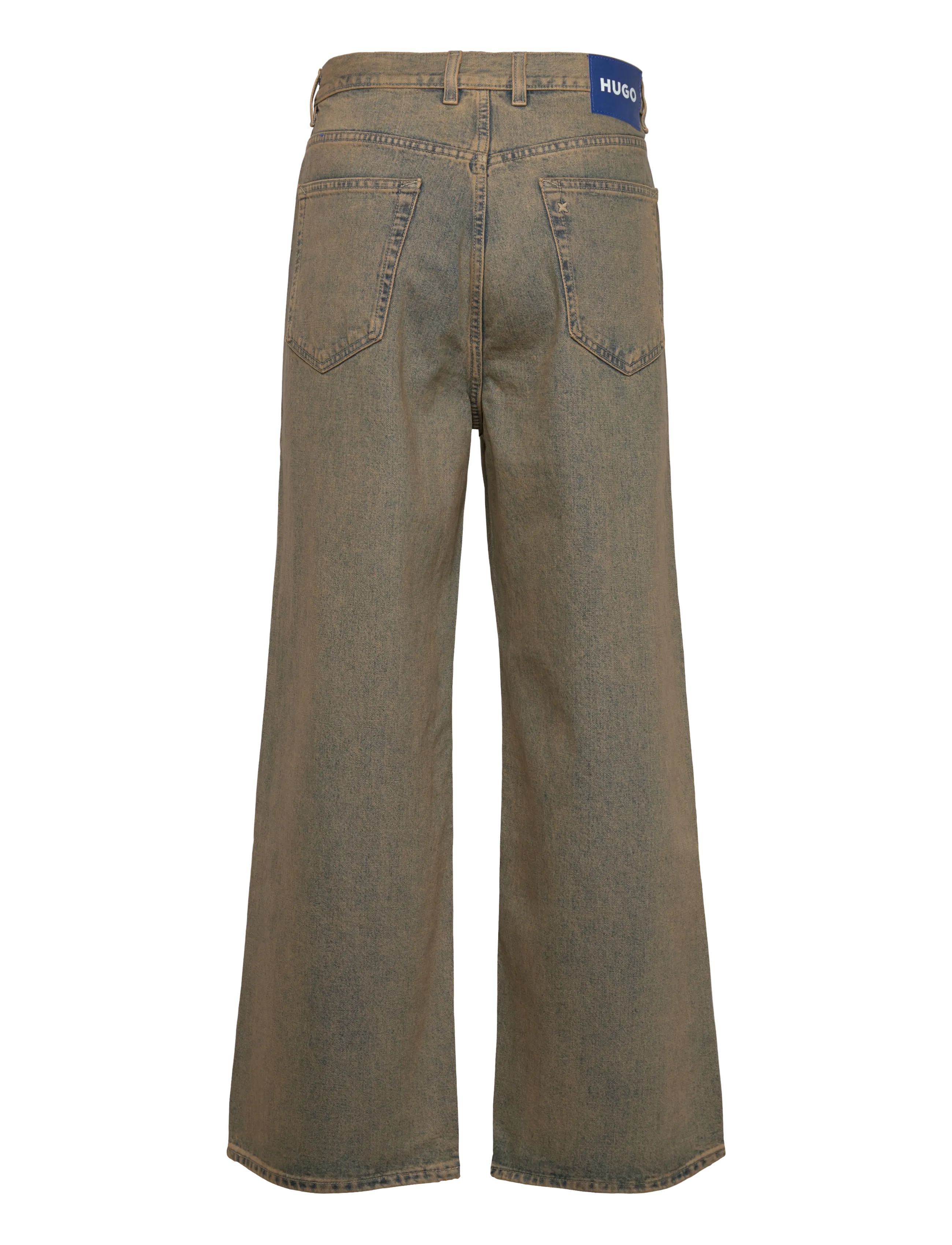 HUGO BLUE - Mason - alt laienevad teksad - medium blue - 1