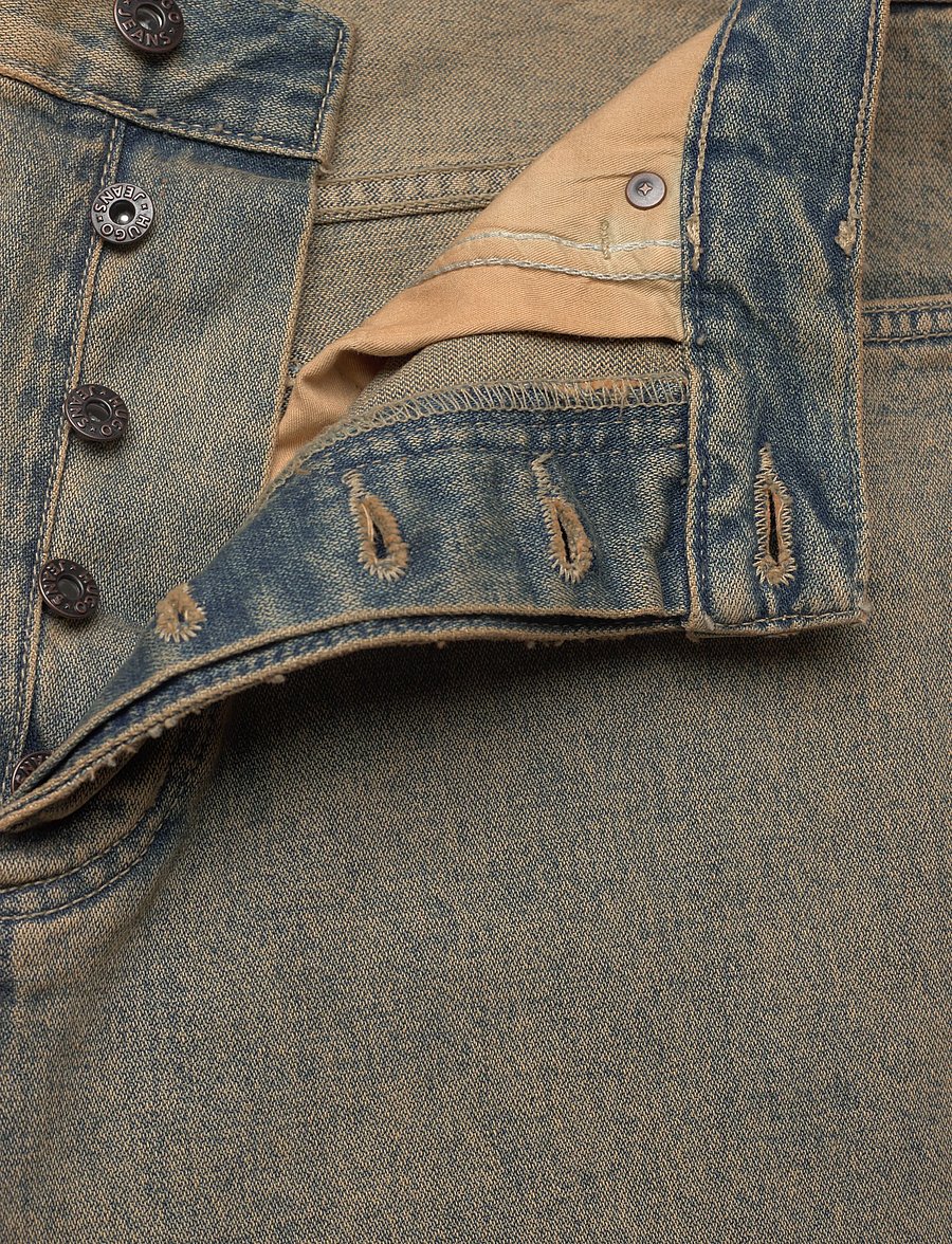 HUGO BLUE - Mason - loose jeans - medium blue - 3