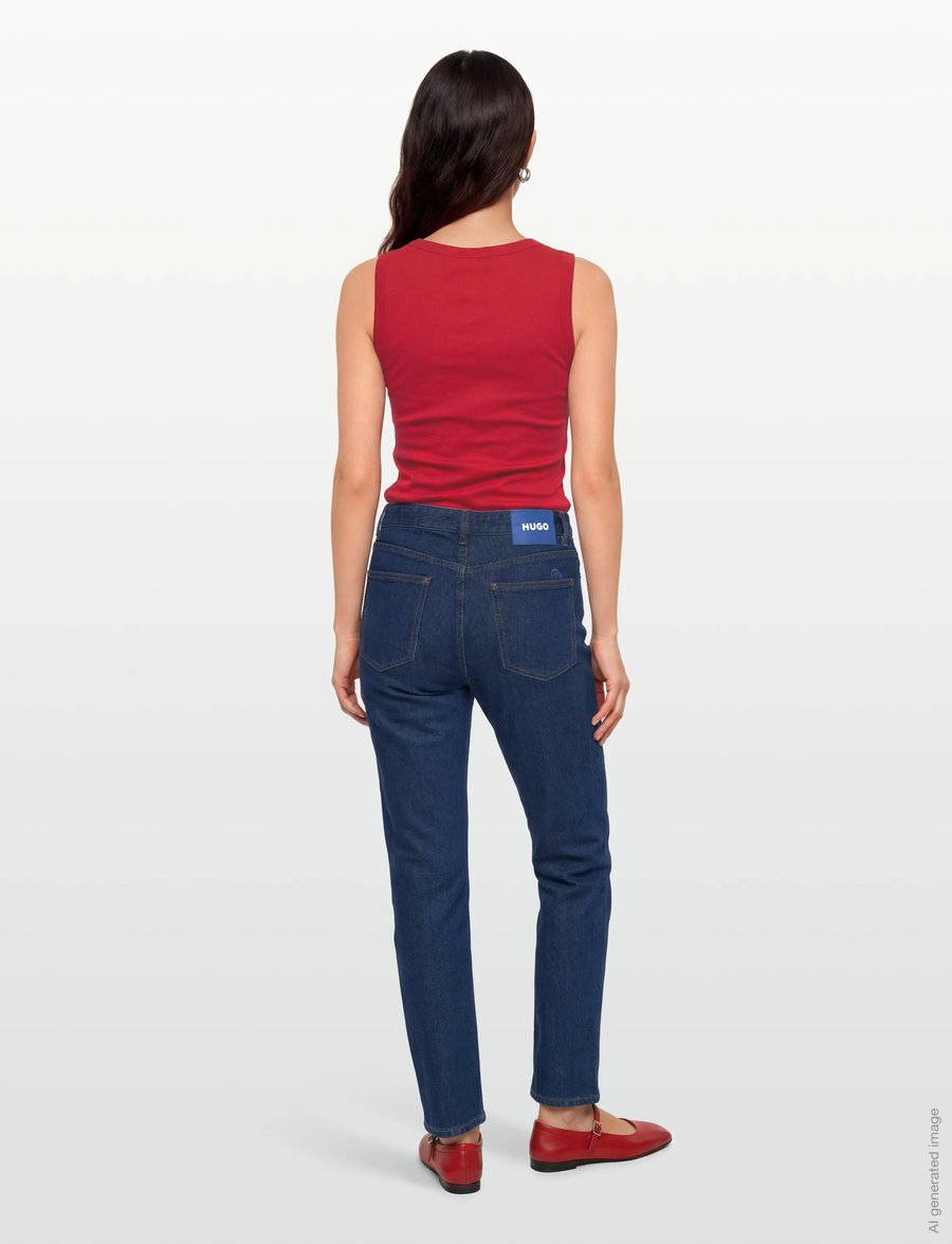 HUGO BLUE - Noe_B - straight jeans - navy - 4