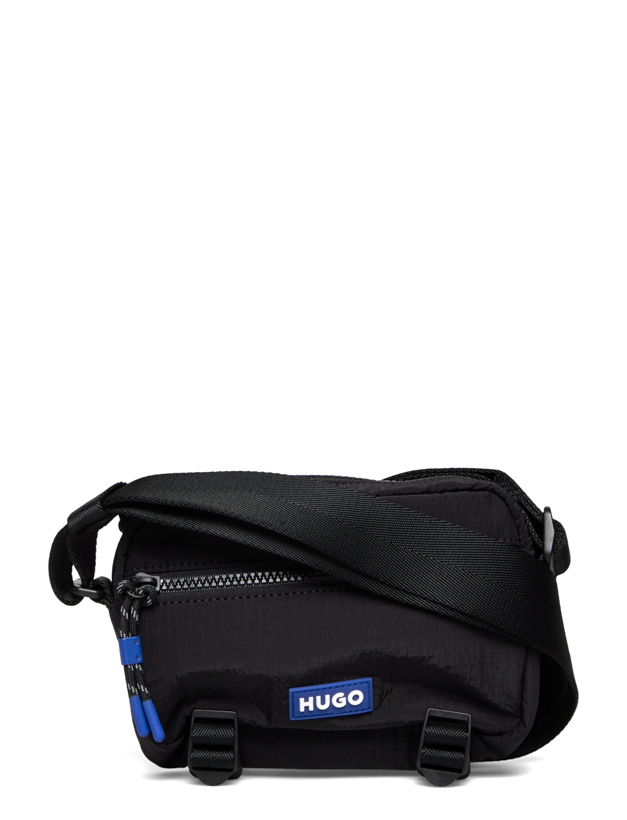 HUGO BLUE Vytal R_Ew Zip, One Size, Bags, Schwarz - Bum Männerswear