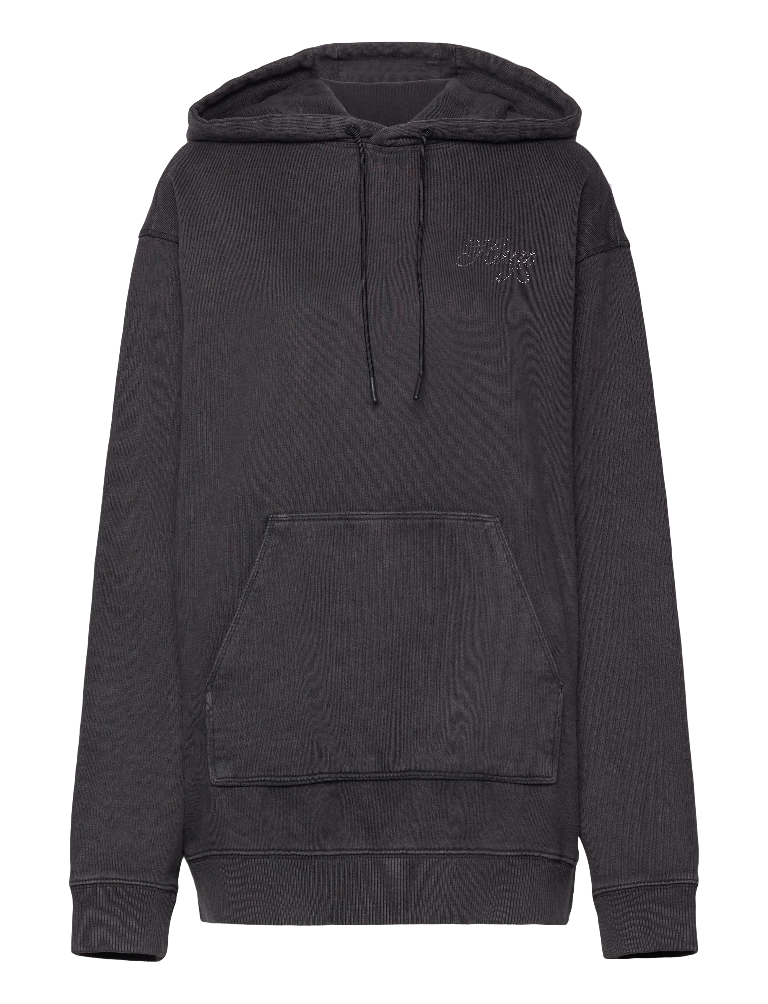 HUGO BLUE Dejandra_B_3, L, Grey, Sweatshirts & Hættetrøjer > Hættetrøjer, Dame