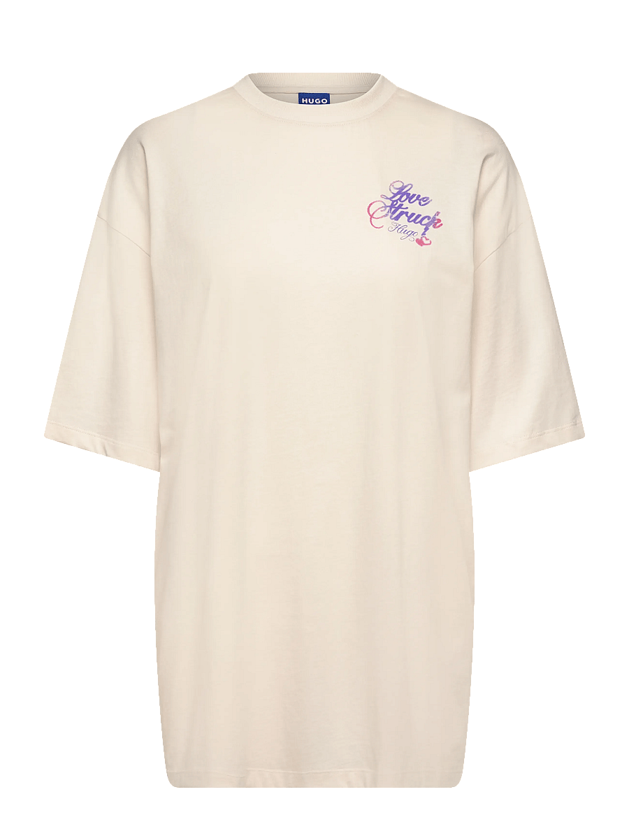 HUGO BLUE - Oversize_tee_B_5 - t-särgid - open white - 0