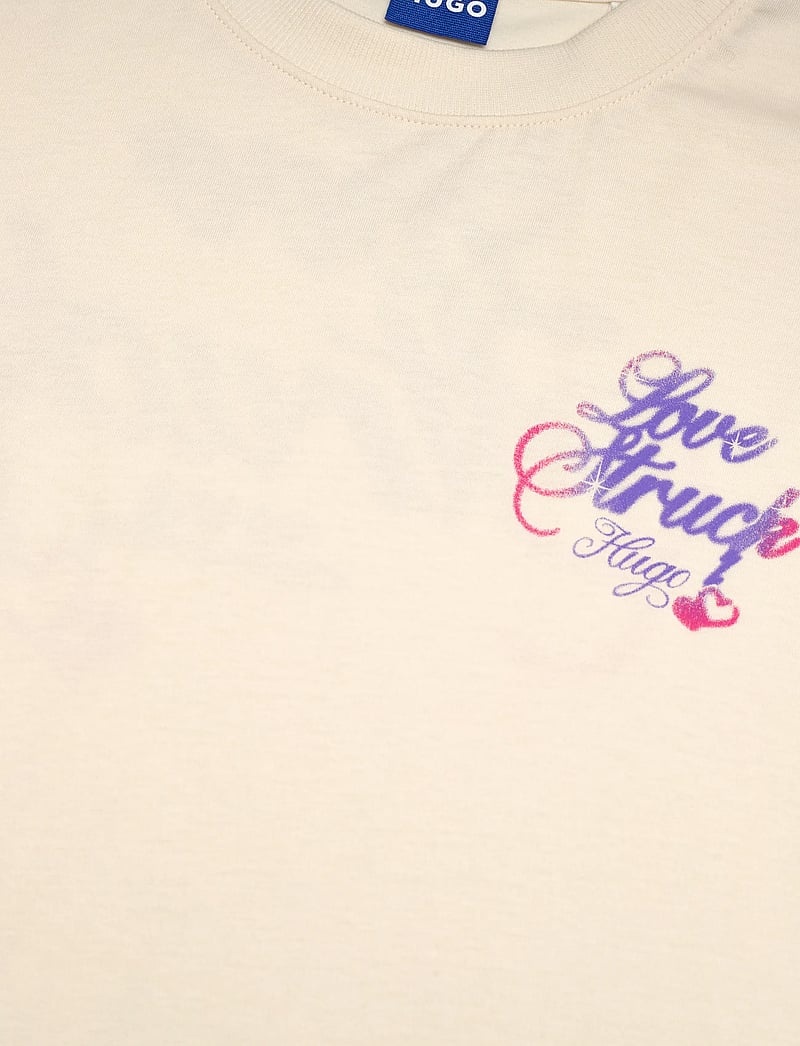 HUGO BLUE - Oversize_tee_B_5 - t-shirts - open white - 2