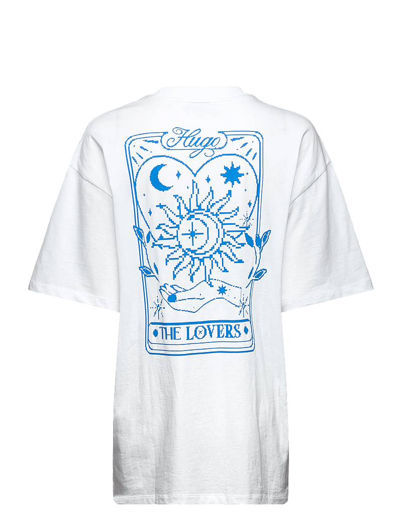 HUGO BLUE - Oversize_tee_B_5 - t-shirts - white - 1