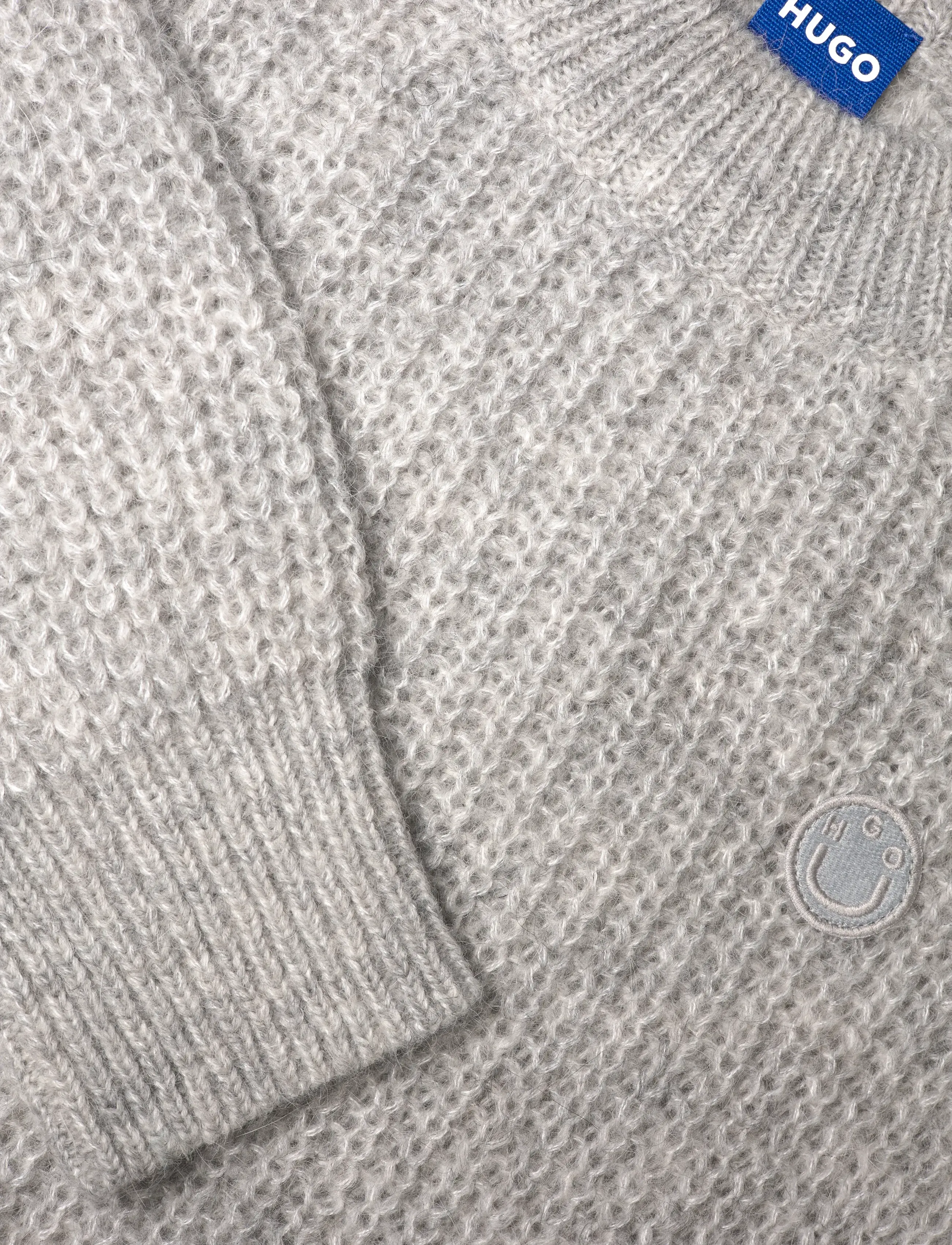 HUGO BLUE - Slogerynna_B - jumpers - open grey - 2