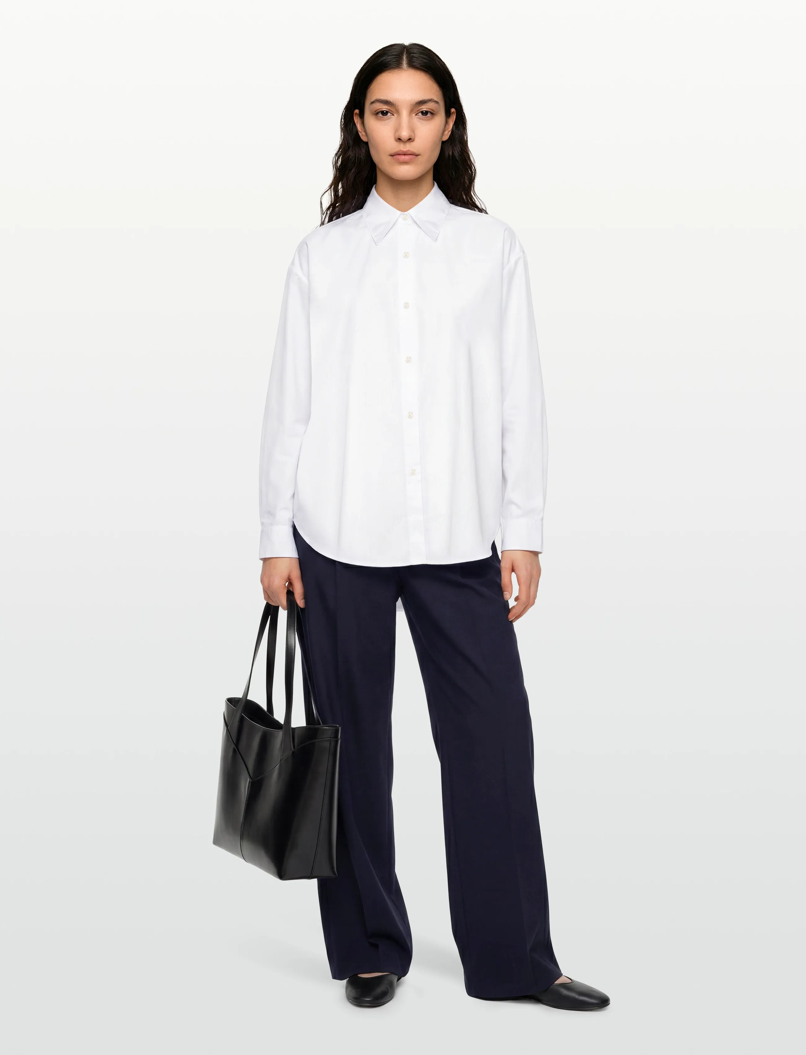 HUGO BLUE Elisana_B - Blusen & Hemden - OPEN MISCELLANEOUS / white