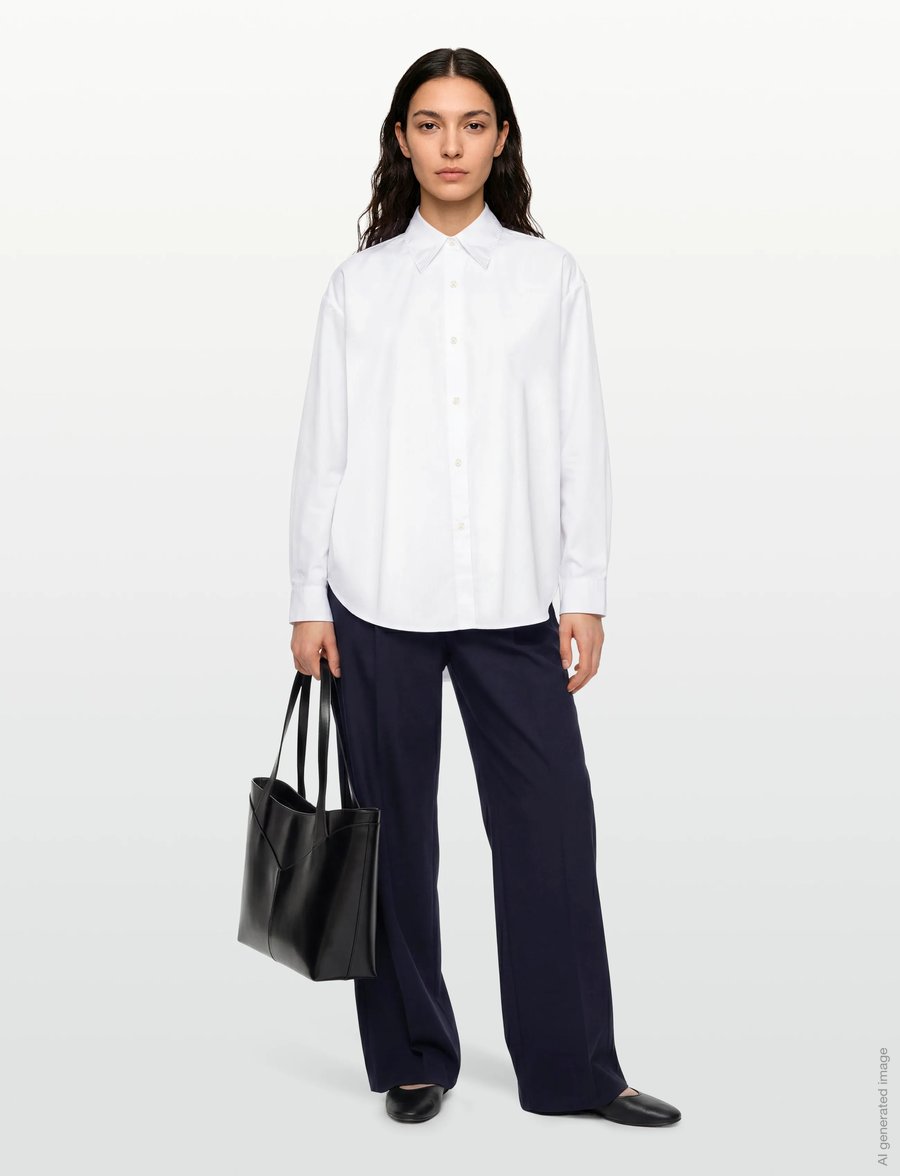 HUGO BLUE - Elisana_B - blouses met lange mouwen - open miscellaneous - 0